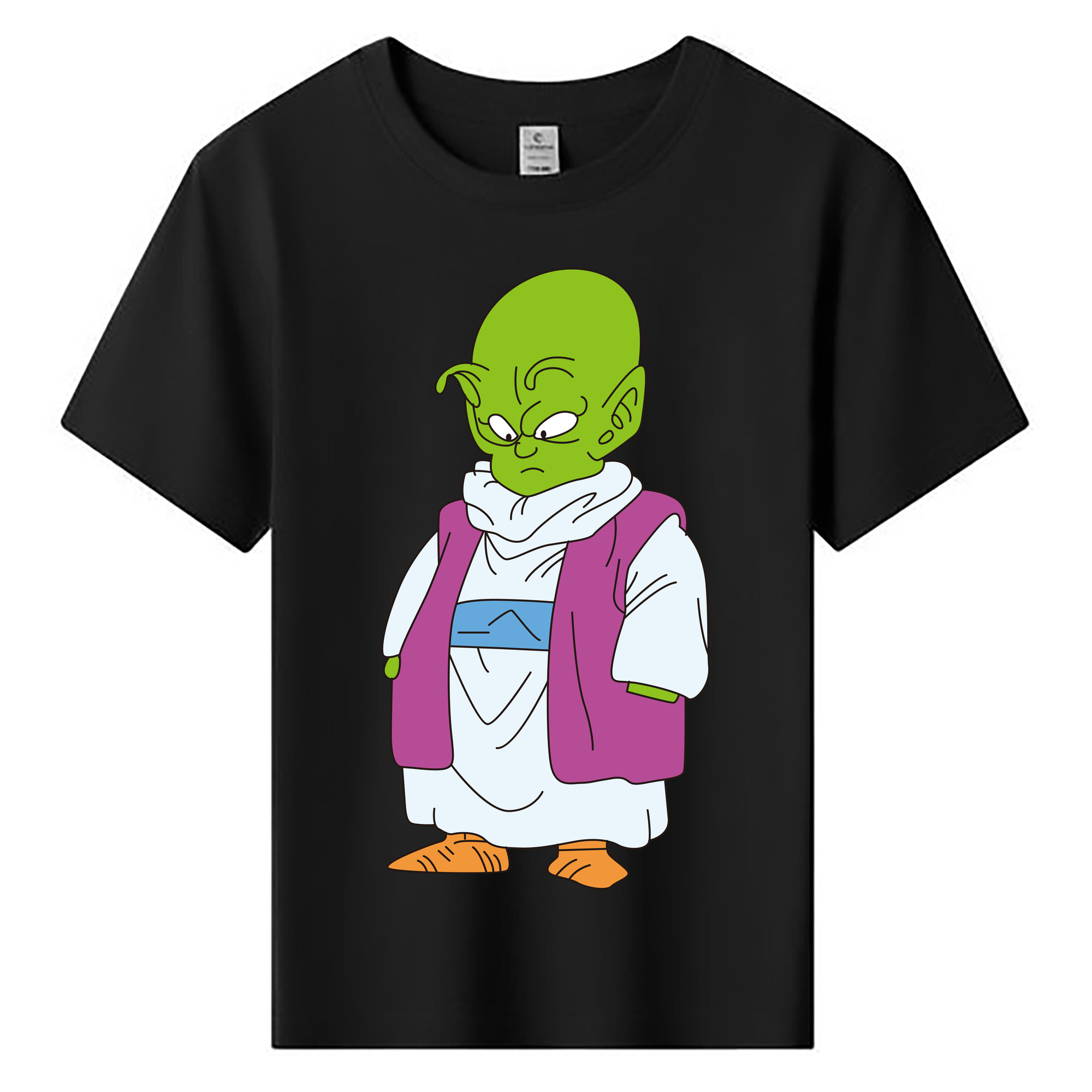 （画像用） ドラゴンボール ピッコロ DRAGON BALL Piccolo 綿100％キッズTシャツ（フロントプリント）