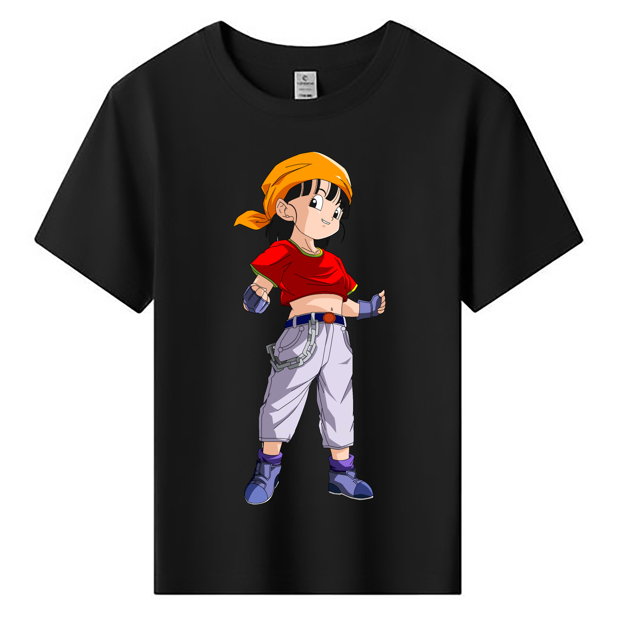 （画像用） ドラゴンボール パン DRAGON BALL Pan 綿100％キッズTシャツ（フロントプリント）