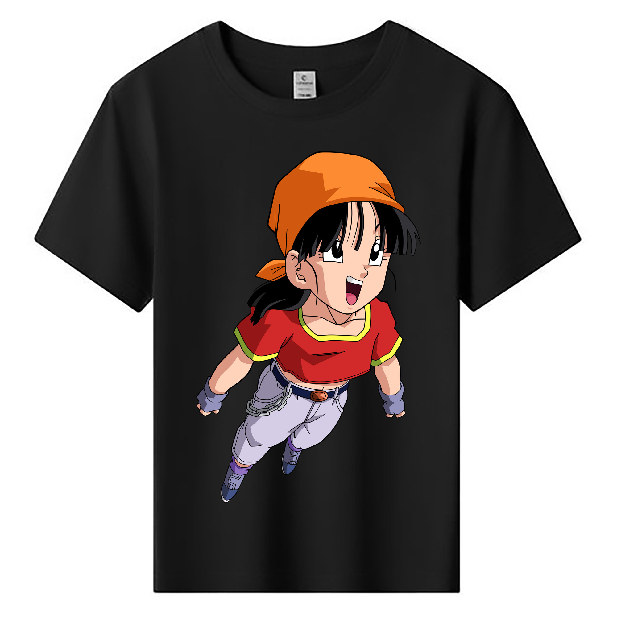 （画像用） ドラゴンボール パン DRAGON BALL Pan 綿100％キッズTシャツ（フロントプリント）