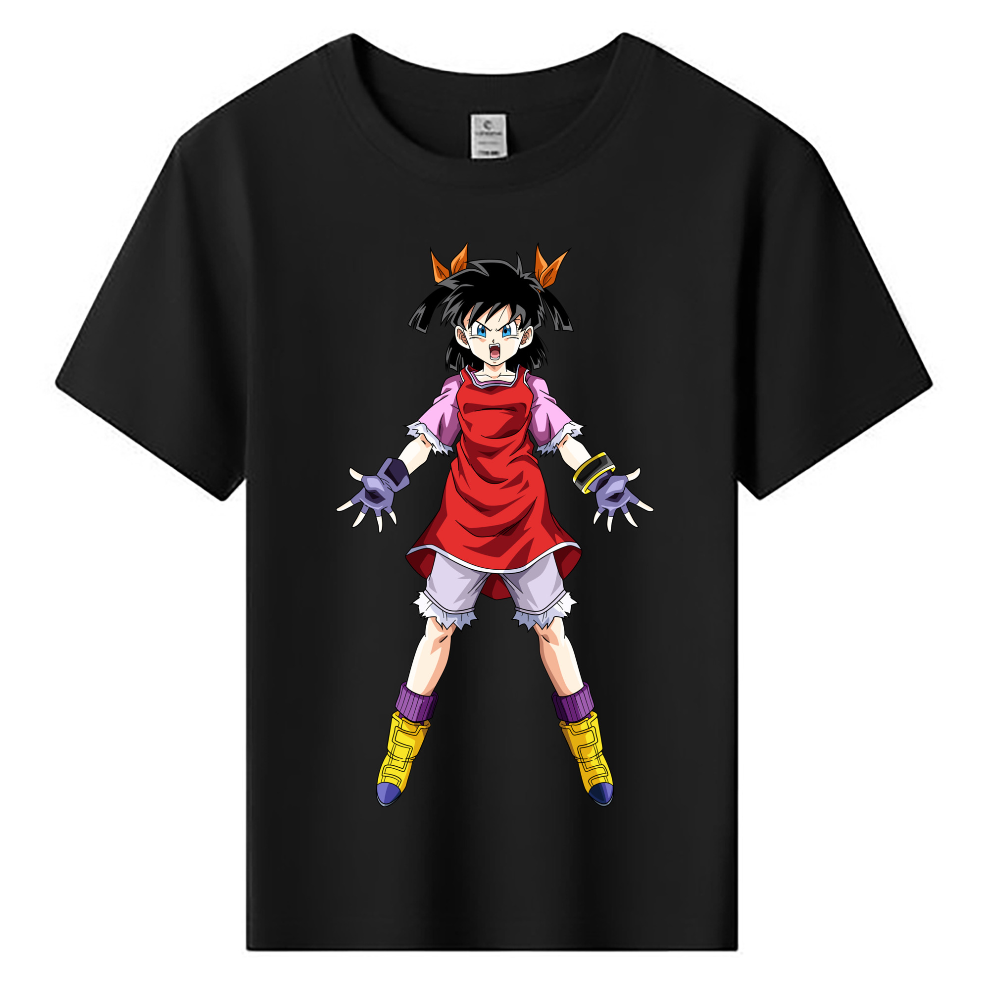 （画像用） ドラゴンボール パン DRAGON BALL Pan 綿100％キッズTシャツ（フロントプリント）