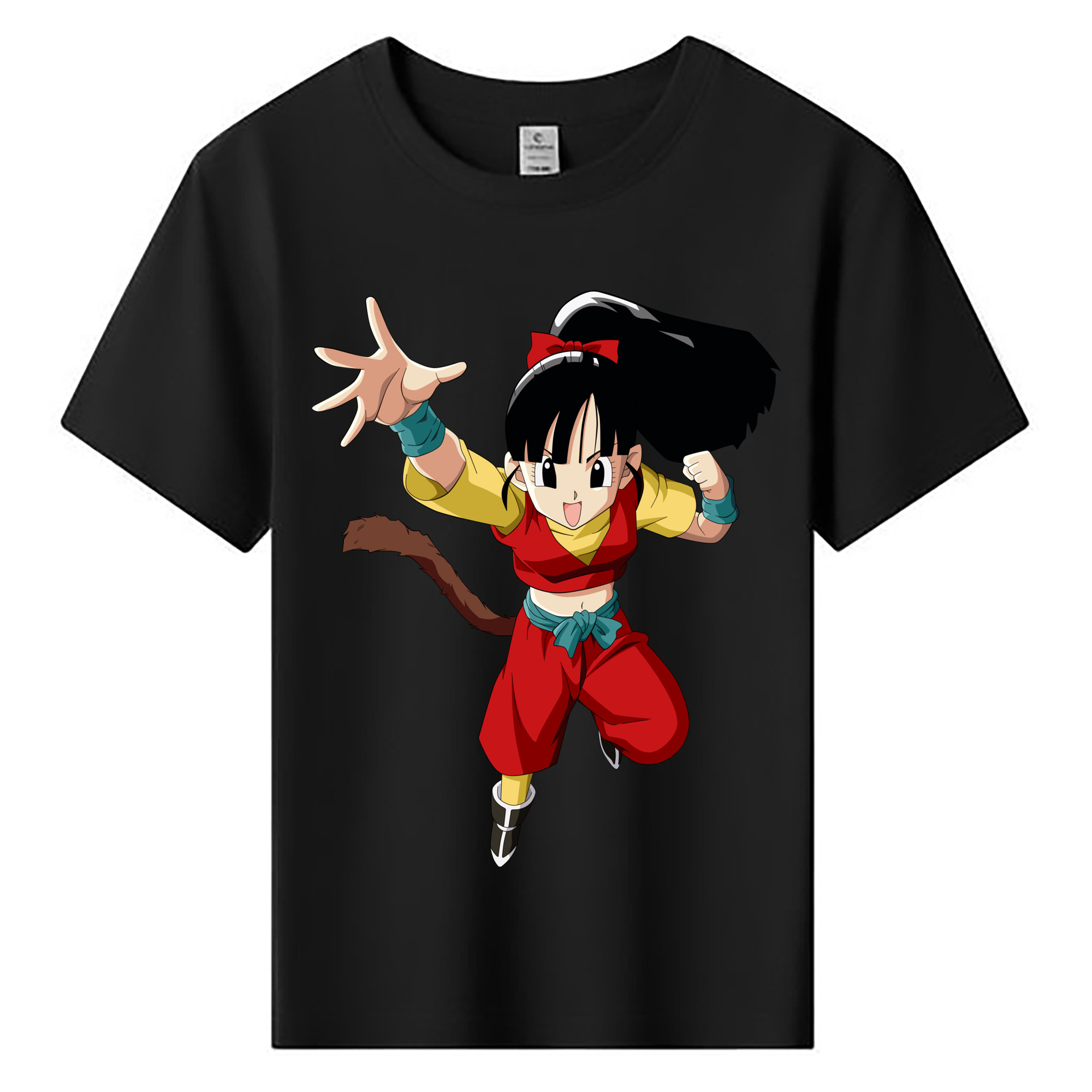 （画像用） ドラゴンボール パン DRAGON BALL Pan 綿100％キッズTシャツ（フロントプリント）