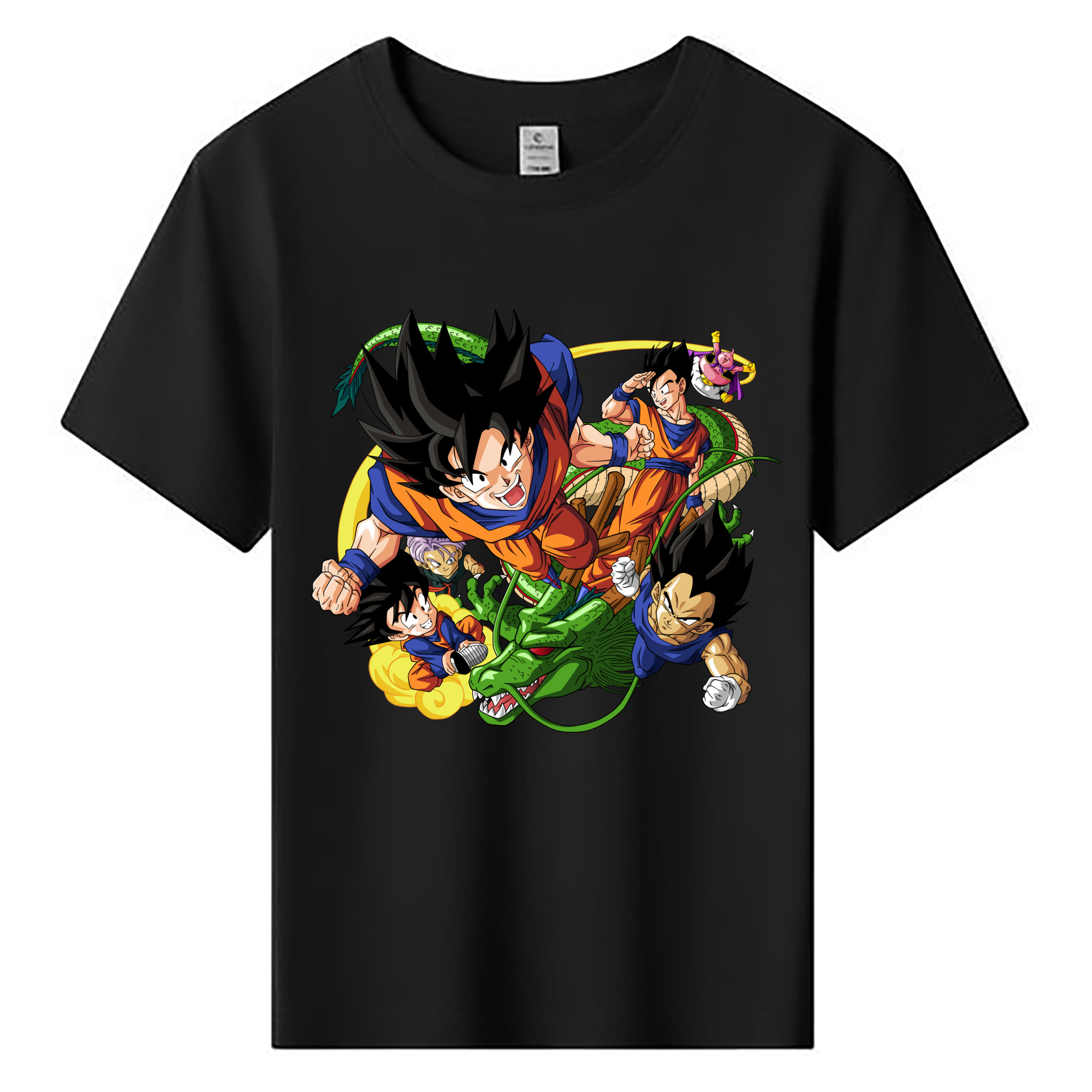 （画像用） ドラゴンボール DRAGON BALL 綿100％キッズTシャツ（フロントプリント）