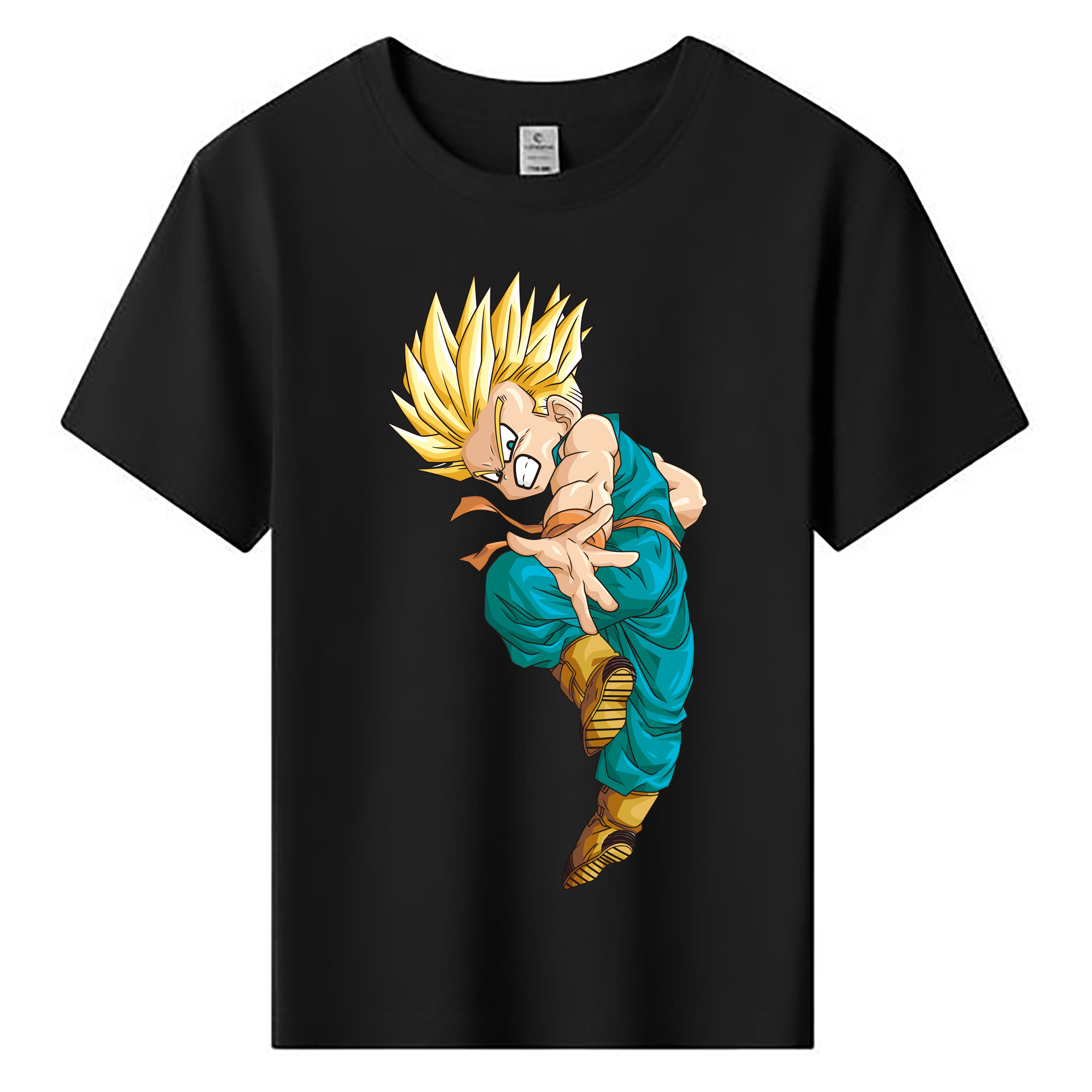 （画像用） ドラゴンボール DRAGON BALL 綿100％キッズTシャツ（フロントプリント）