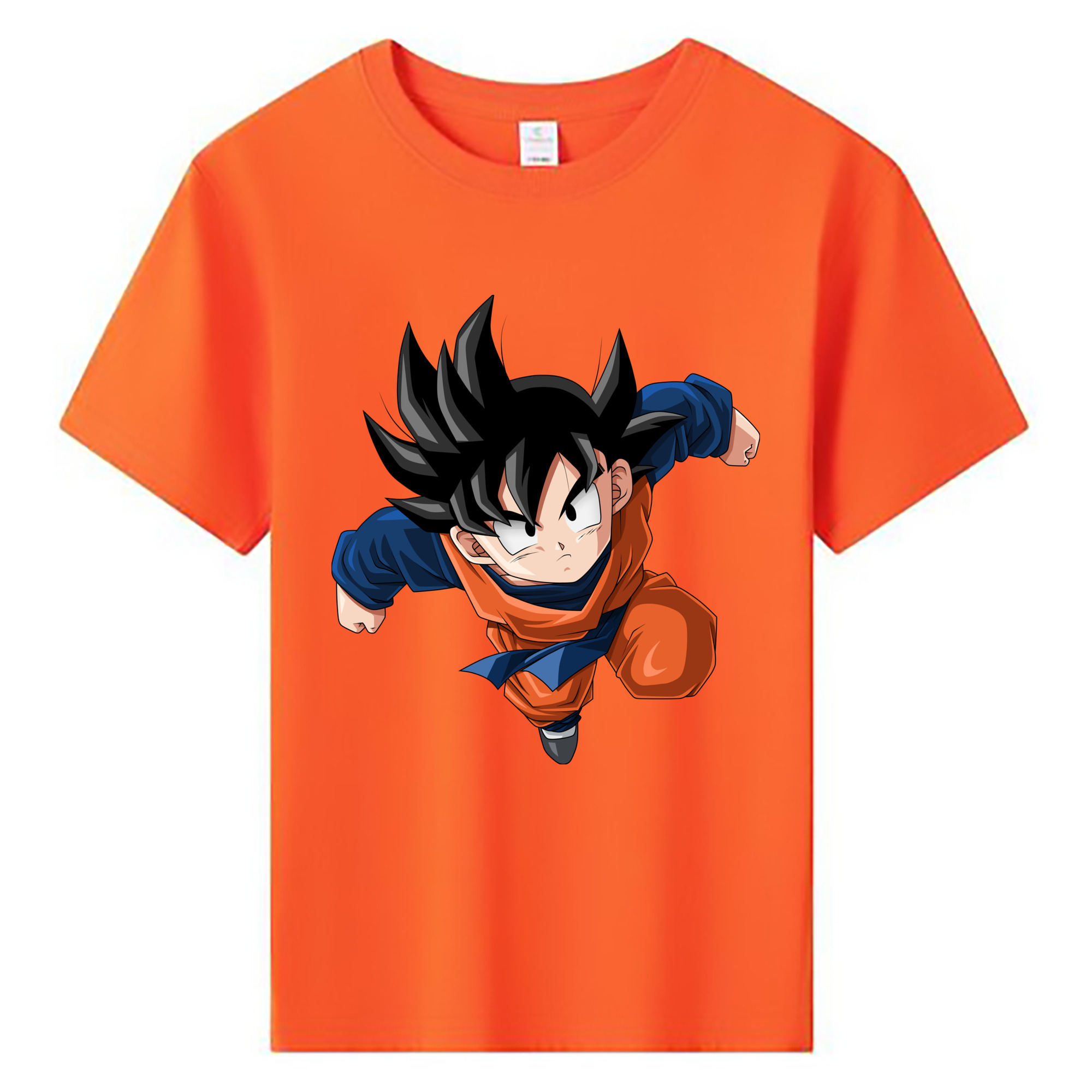 （画像用） ドラゴンボール 孫悟空（そん ごくう）Son Goku カカロット DRAGON BALL Kakarotto 綿100％キッズTシャツ（フロントプリント）