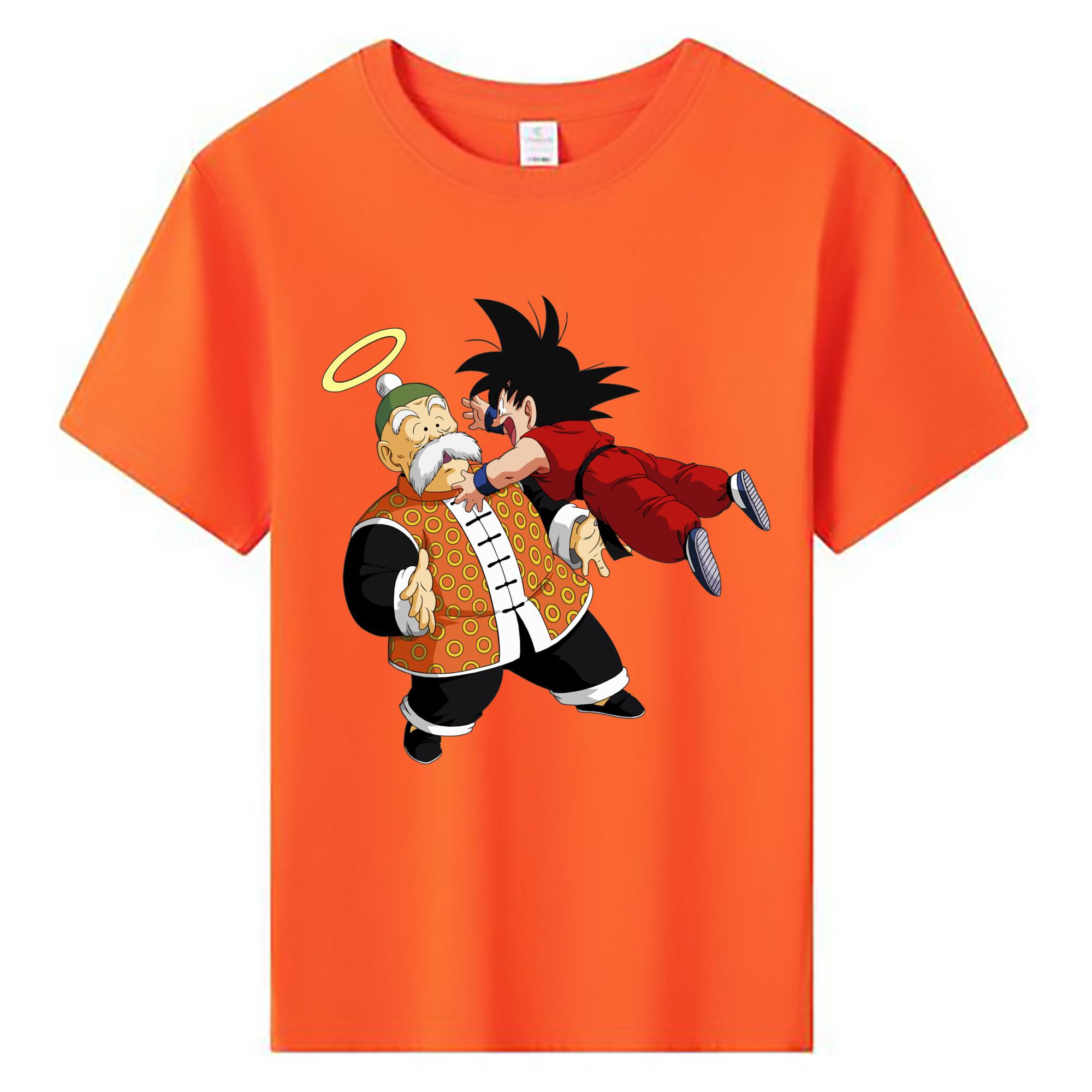 （画像用） ドラゴンボール 孫悟空（そん ごくう）Son Goku カカロット DRAGON BALL Kakarotto 綿100％キッズTシャツ（フロントプリント）