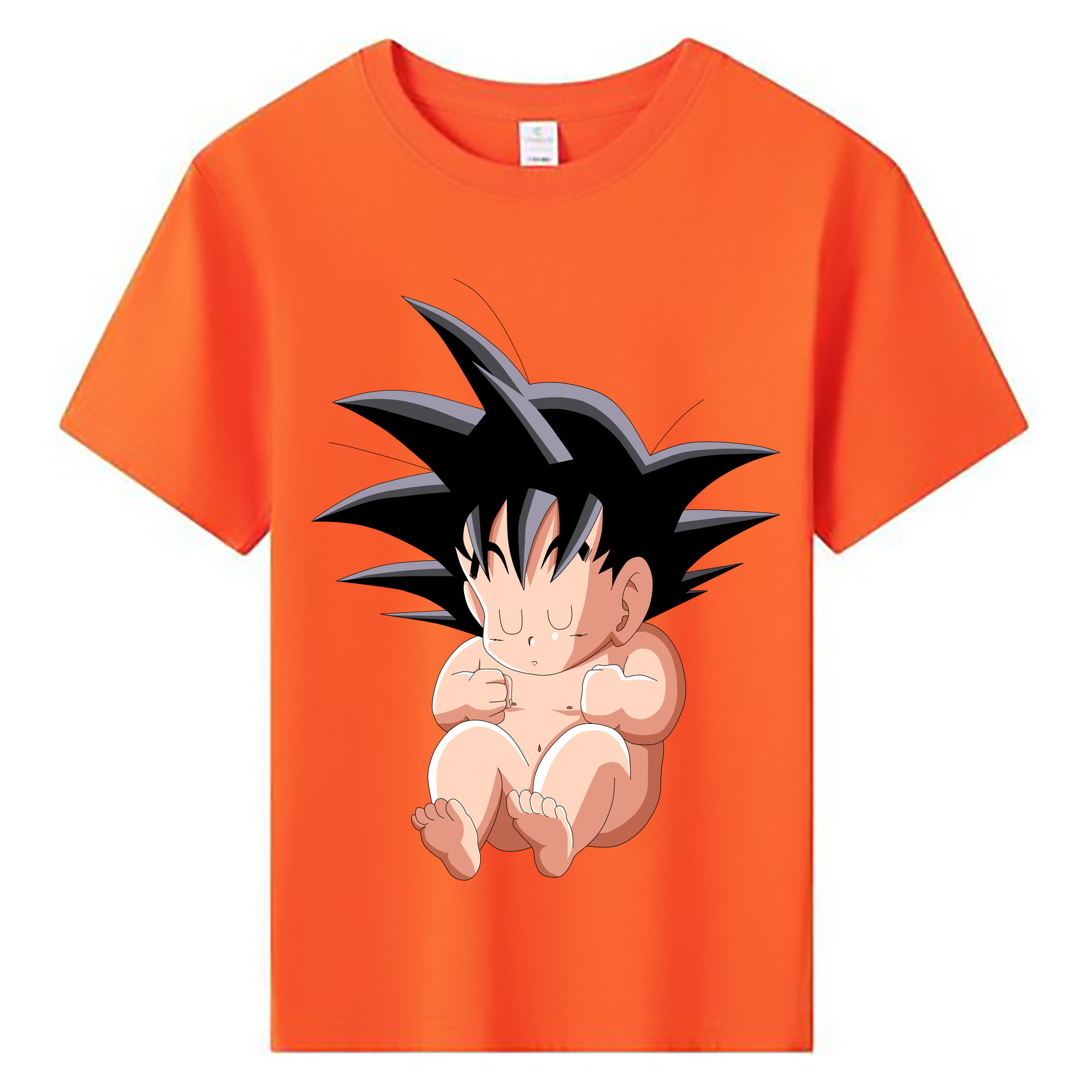 （画像用） ドラゴンボール 孫悟空（そん ごくう）Son Goku カカロット DRAGON BALL Kakarotto 綿100％キッズTシャツ（フロントプリント）