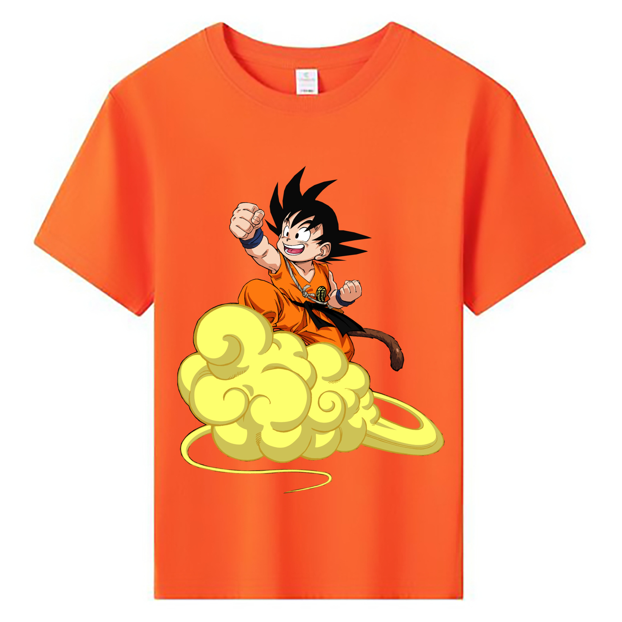 （画像用） ドラゴンボール 孫悟空（そん ごくう）Son Goku カカロット DRAGON BALL Kakarotto 綿100％キッズTシャツ（フロントプリント）