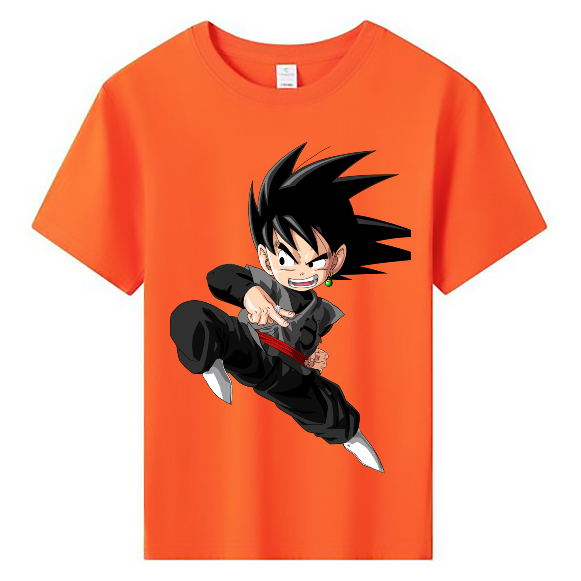 （画像用） ドラゴンボール 孫悟空（そん ごくう）Son Goku カカロット DRAGON BALL Kakarotto 綿100％キッズTシャツ（フロントプリント）