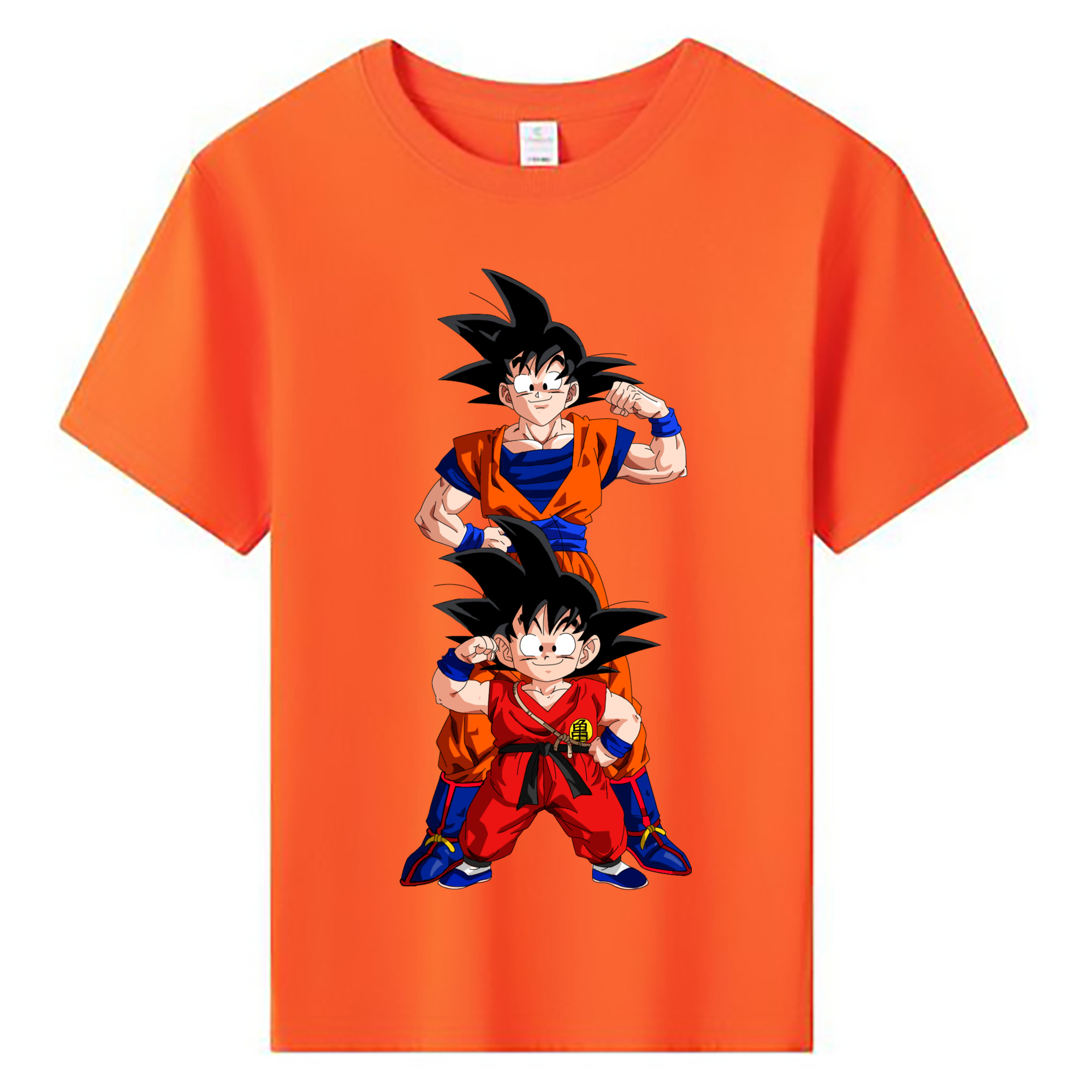 （画像用） ドラゴンボール 孫悟空（そん ごくう）Son Goku カカロット DRAGON BALL Kakarotto 綿100％キッズTシャツ（フロントプリント）