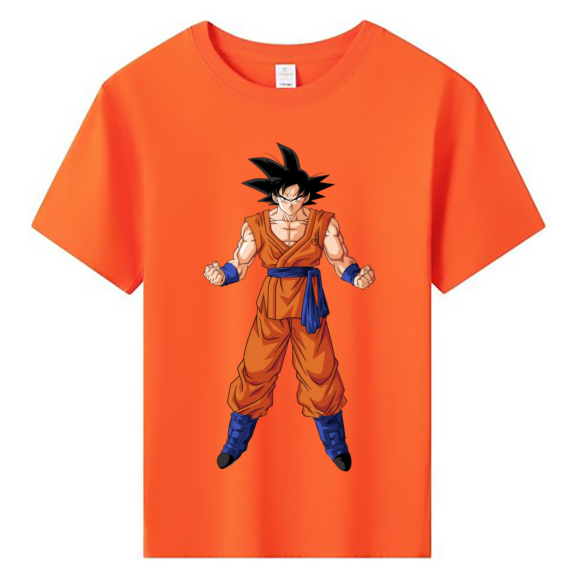 （画像用） ドラゴンボール 孫悟空（そん ごくう）Son Goku カカロット DRAGON BALL Kakarotto 綿100％キッズTシャツ（フロントプリント）