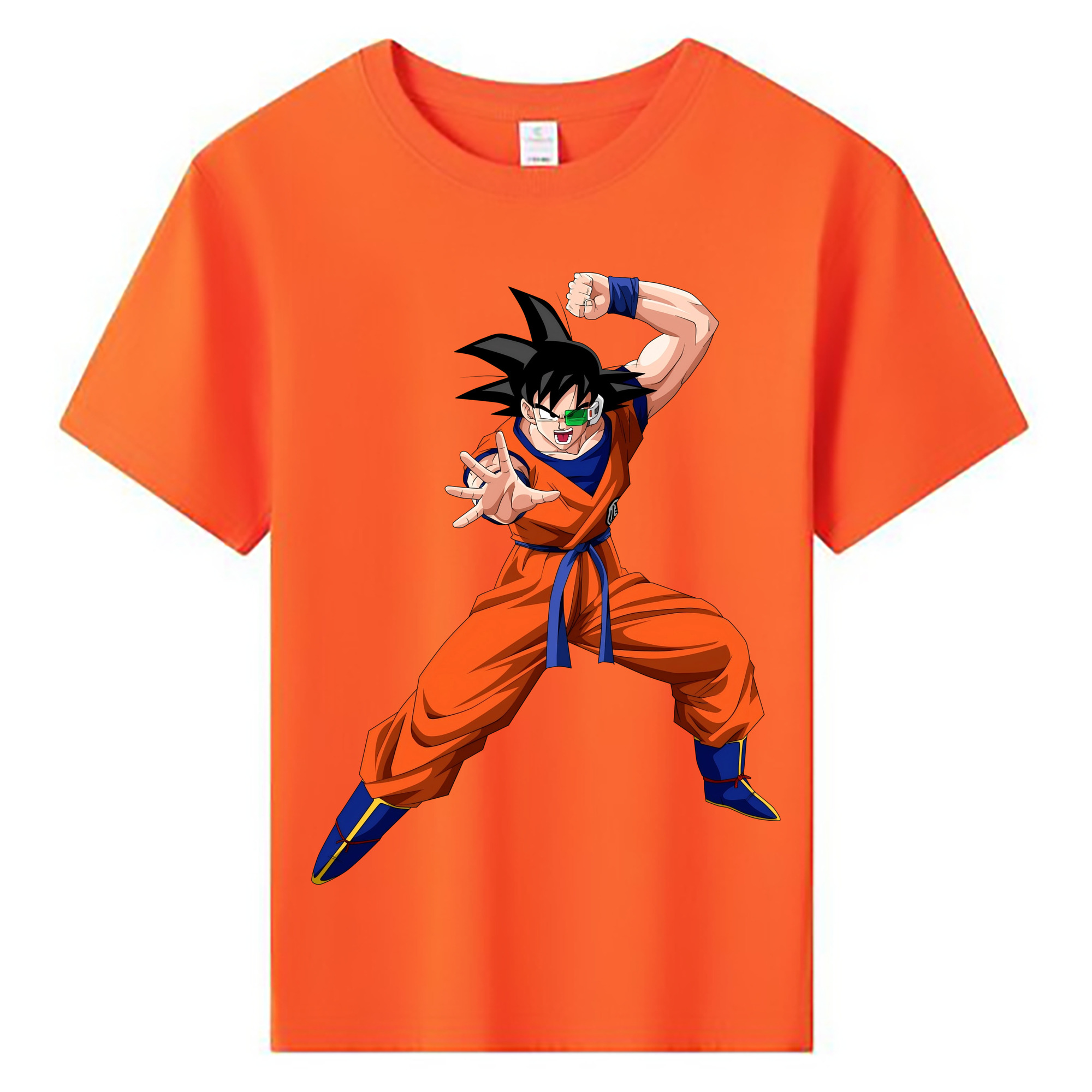 （画像用） ドラゴンボール 孫悟空（そん ごくう）Son Goku カカロット DRAGON BALL Kakarotto 綿100％キッズTシャツ（フロントプリント）