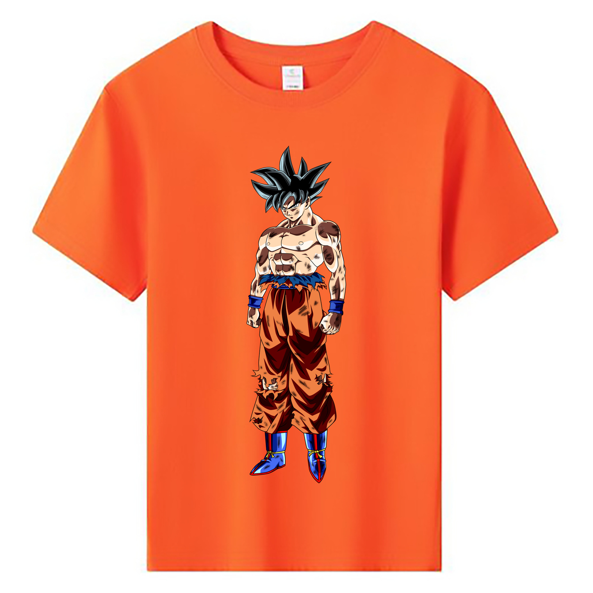 （画像用） ドラゴンボール 孫悟空（そん ごくう）Son Goku カカロット DRAGON BALL Kakarotto 綿100％キッズTシャツ（フロントプリント）