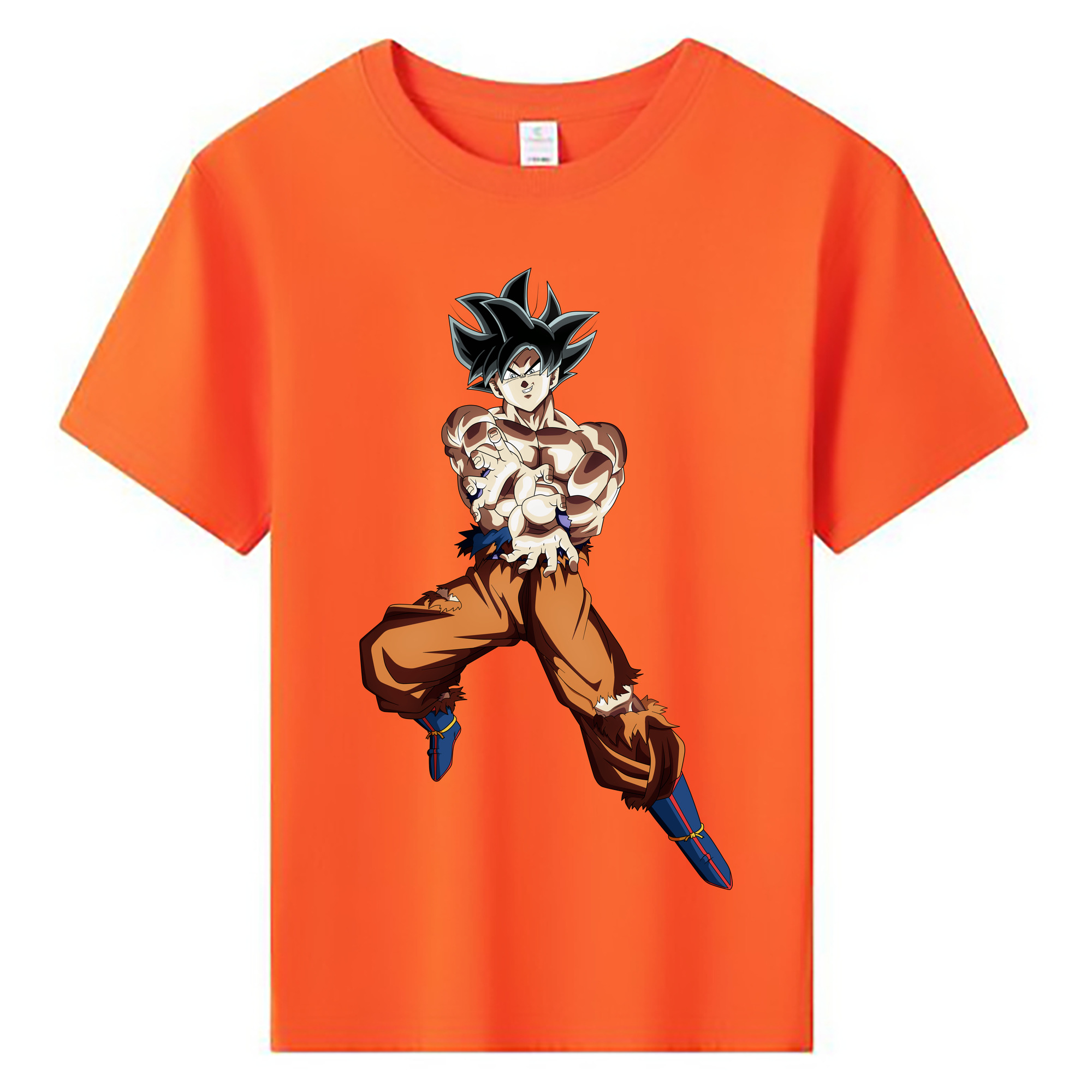 （画像用） ドラゴンボール 孫悟空（そん ごくう）Son Goku カカロット DRAGON BALL Kakarotto 綿100％キッズTシャツ（フロントプリント）