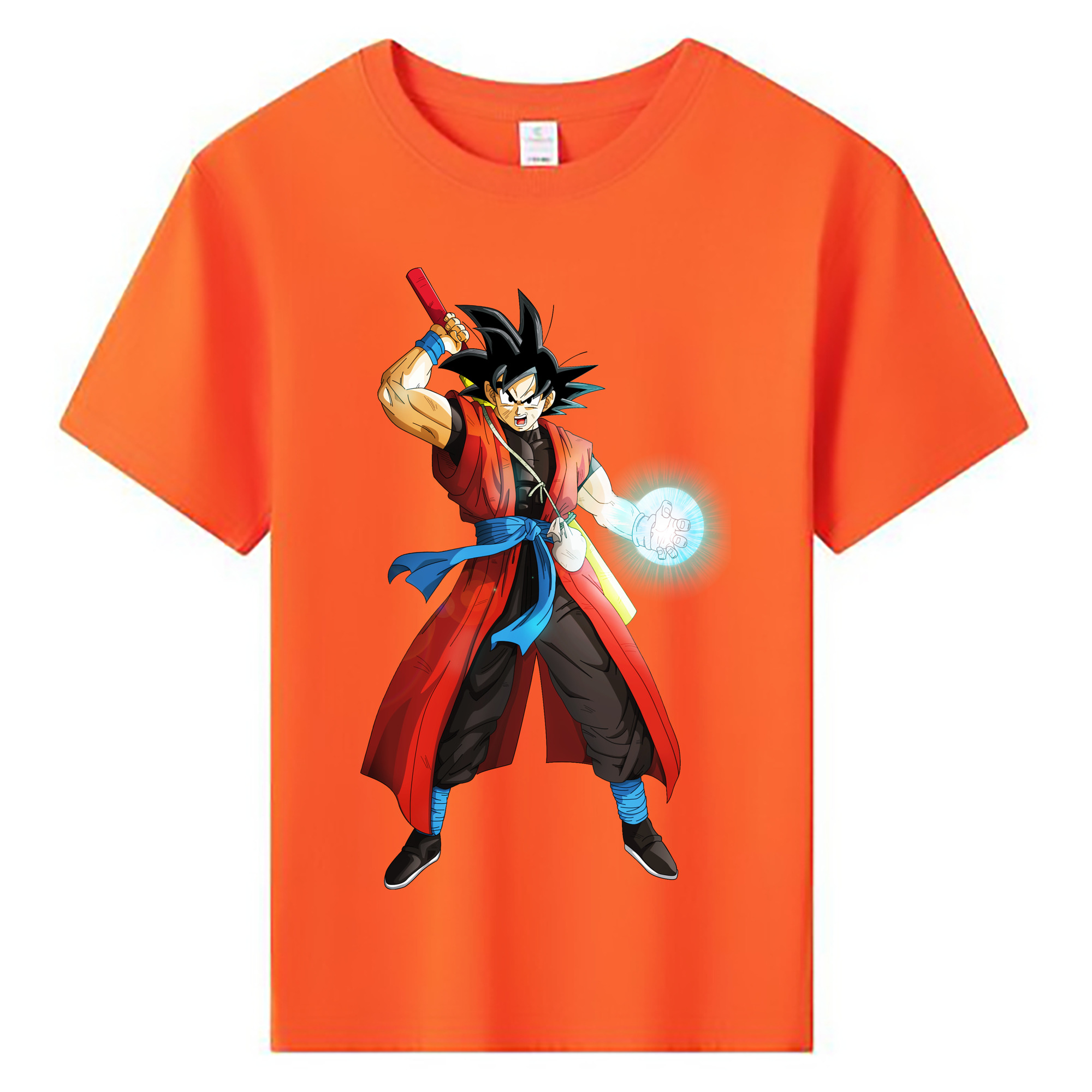 （画像用） ドラゴンボール 孫悟空（そん ごくう）Son Goku カカロット DRAGON BALL Kakarotto 綿100％キッズTシャツ（フロントプリント）
