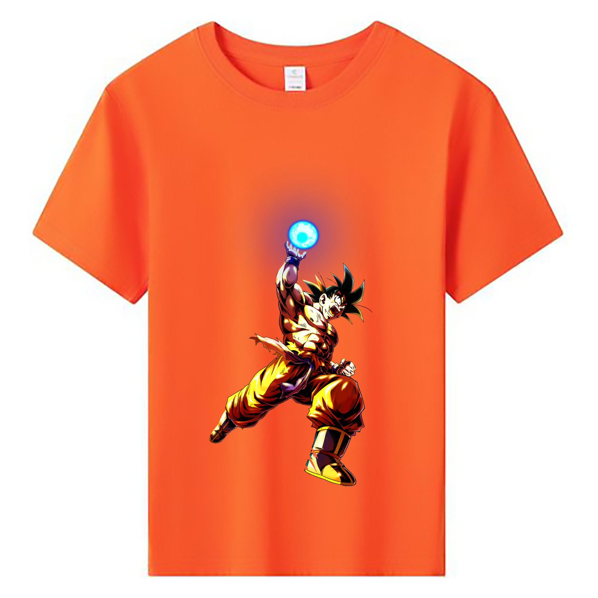 （画像用） ドラゴンボール 孫悟空（そん ごくう）Son Goku カカロット DRAGON BALL Kakarotto 綿100％キッズTシャツ（フロントプリント）