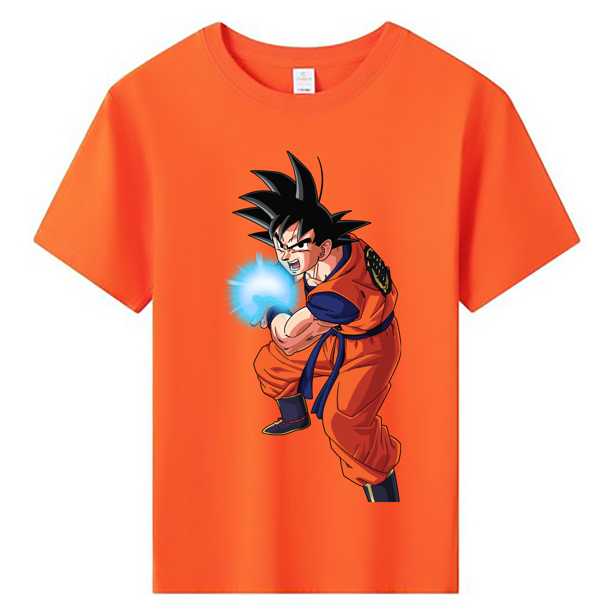 （画像用） ドラゴンボール 孫悟空（そん ごくう）Son Goku カカロット DRAGON BALL Kakarotto 綿100％キッズTシャツ（フロントプリント）