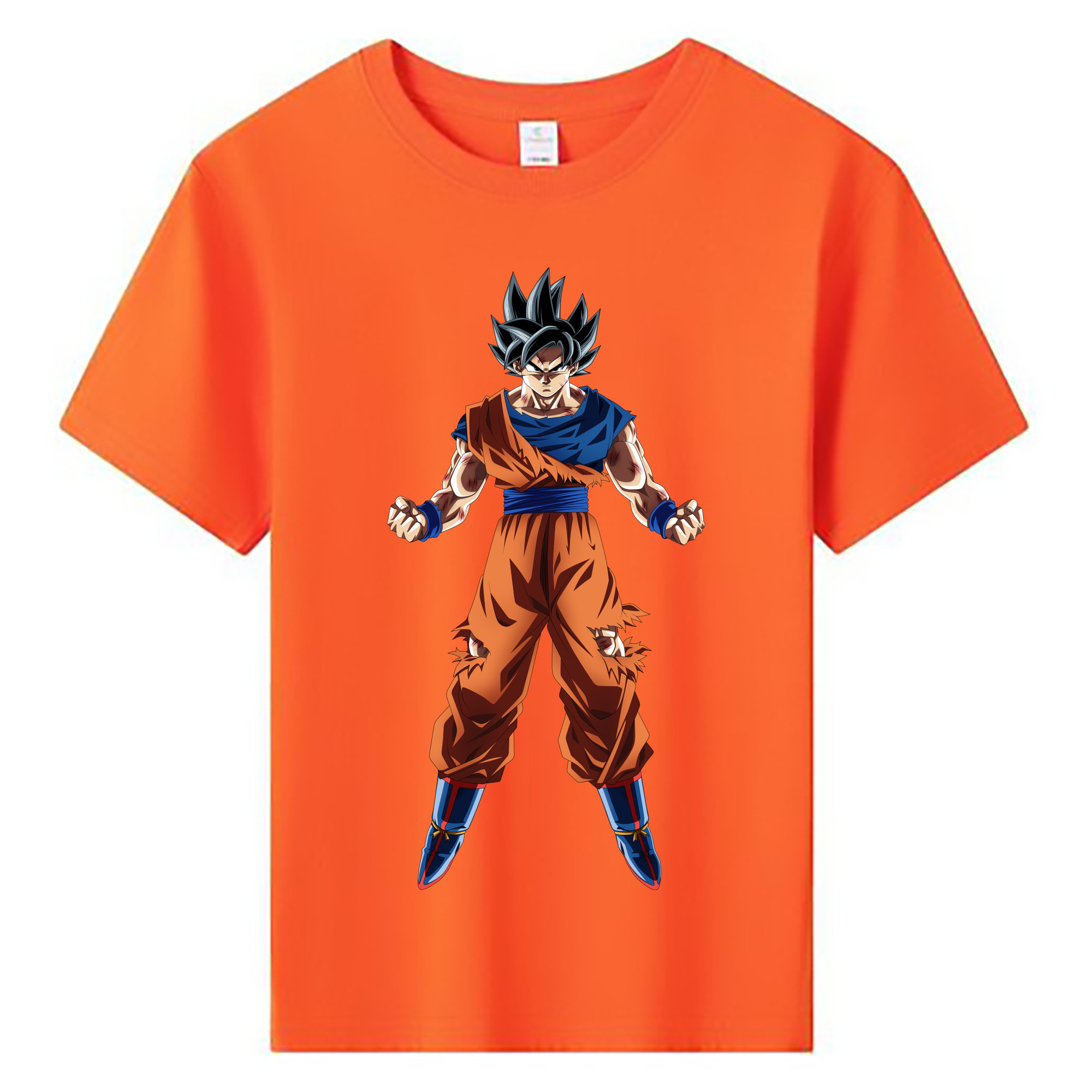 （画像用） ドラゴンボール 孫悟空（そん ごくう）Son Goku カカロット DRAGON BALL Kakarotto 綿100％キッズTシャツ（フロントプリント）