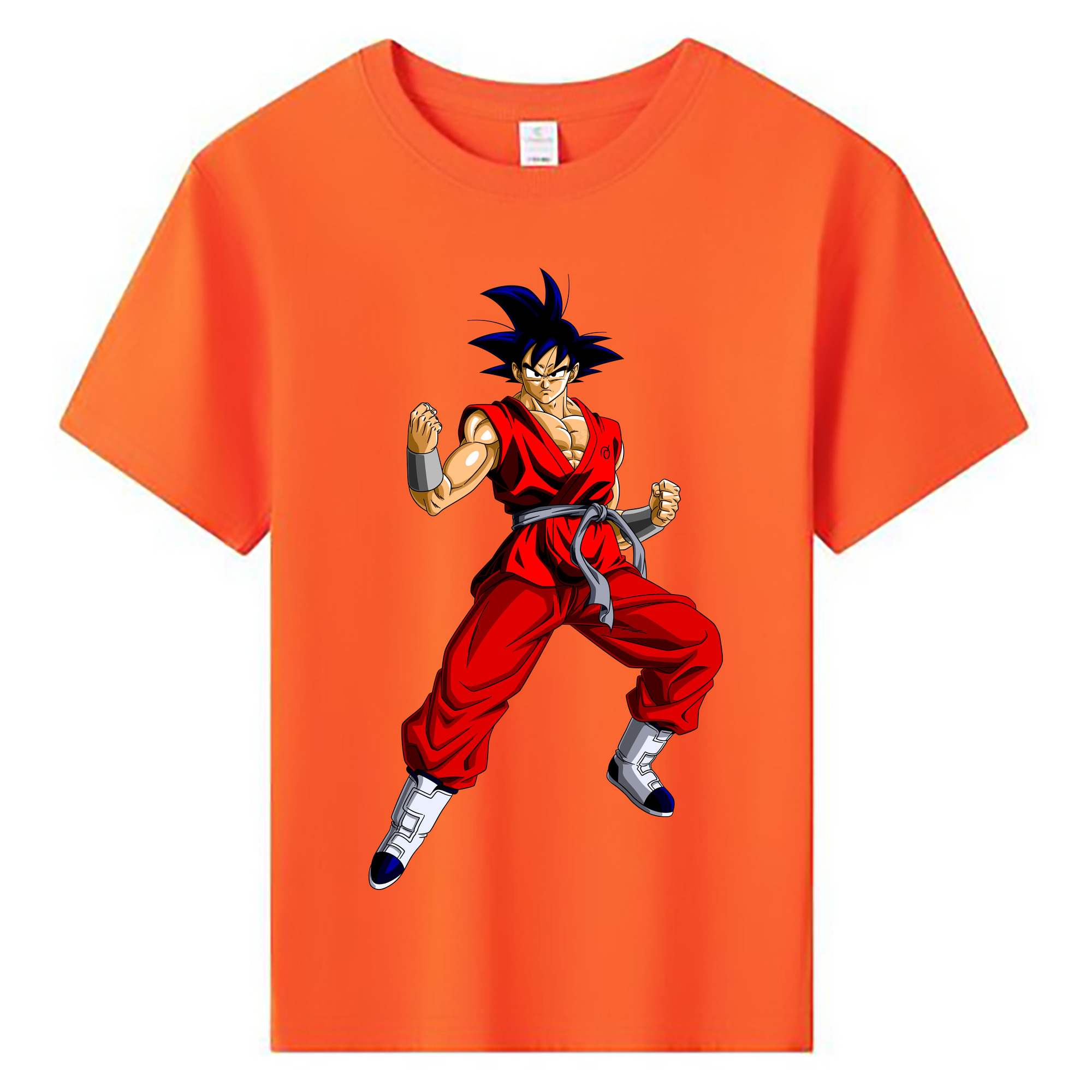 （画像用） ドラゴンボール 孫悟空（そん ごくう）Son Goku カカロット DRAGON BALL Kakarotto 綿100％キッズTシャツ（フロントプリント）