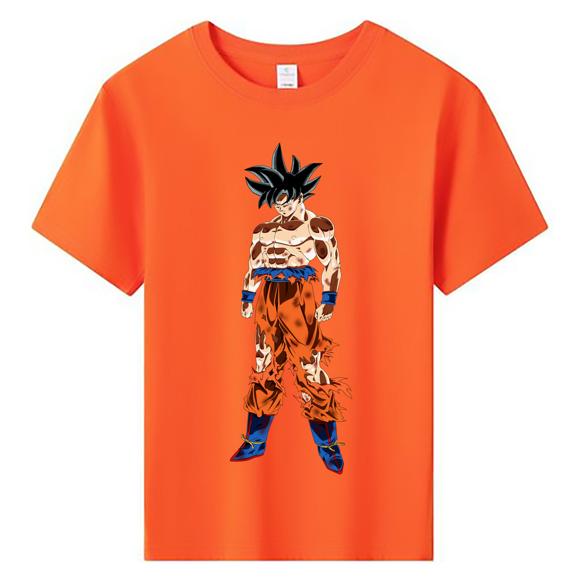 （画像用） ドラゴンボール 孫悟空（そん ごくう）Son Goku カカロット DRAGON BALL Kakarotto 綿100％キッズTシャツ（フロントプリント）
