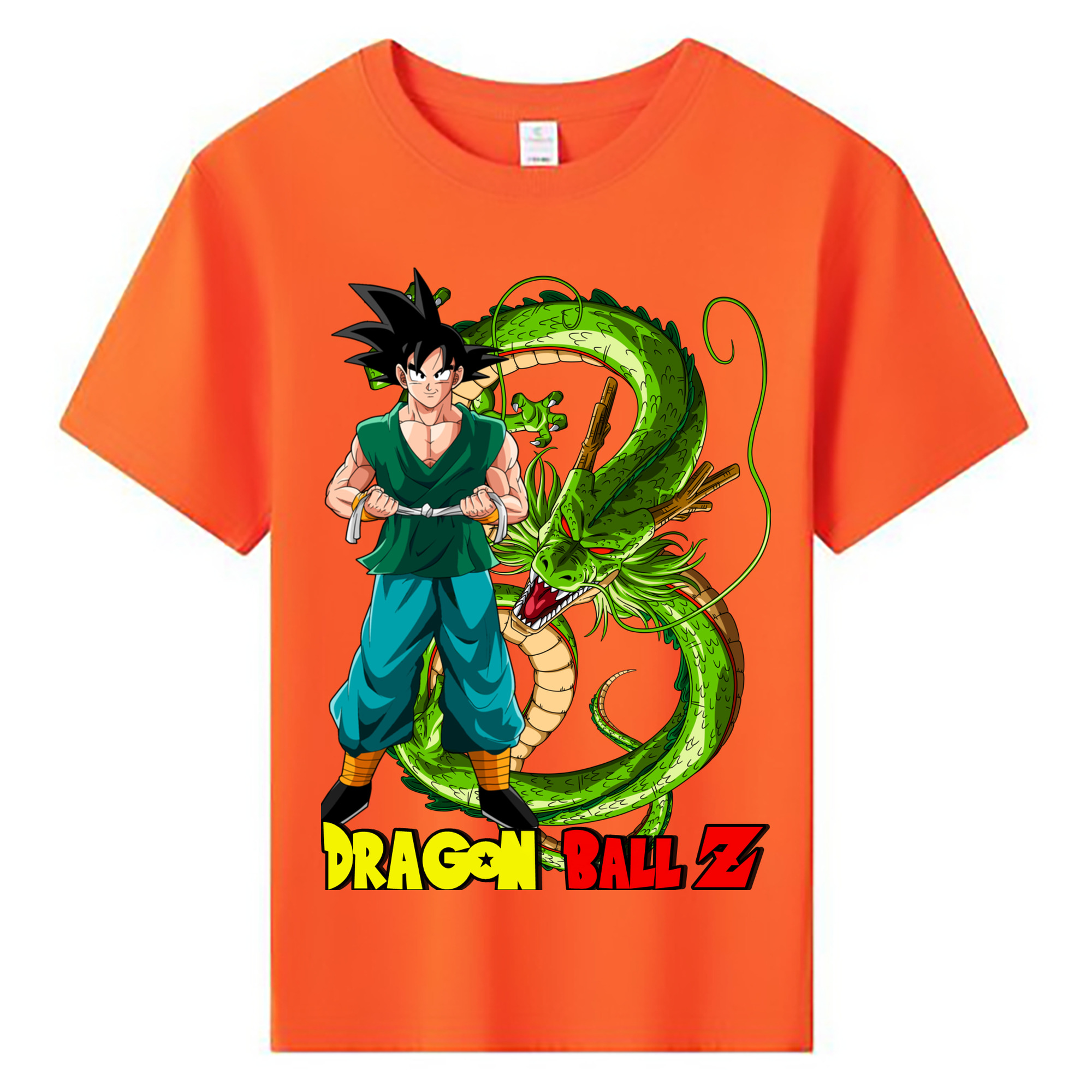 （画像用） ドラゴンボール 孫悟空（そん ごくう）Son Goku カカロット DRAGON BALL Kakarotto 綿100％キッズTシャツ（フロントプリント）
