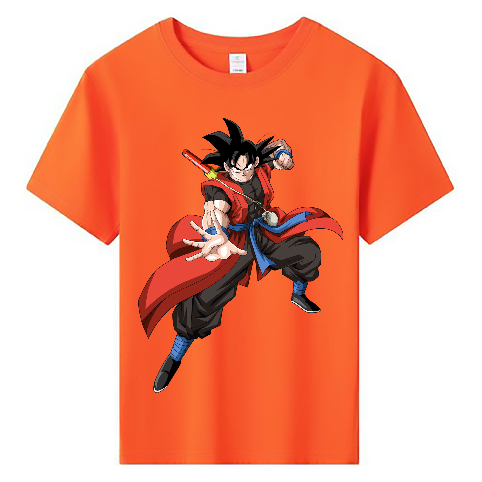 （画像用） ドラゴンボール 孫悟空（そん ごくう）Son Goku カカロット DRAGON BALL Kakarotto 綿100％キッズTシャツ（フロントプリント）