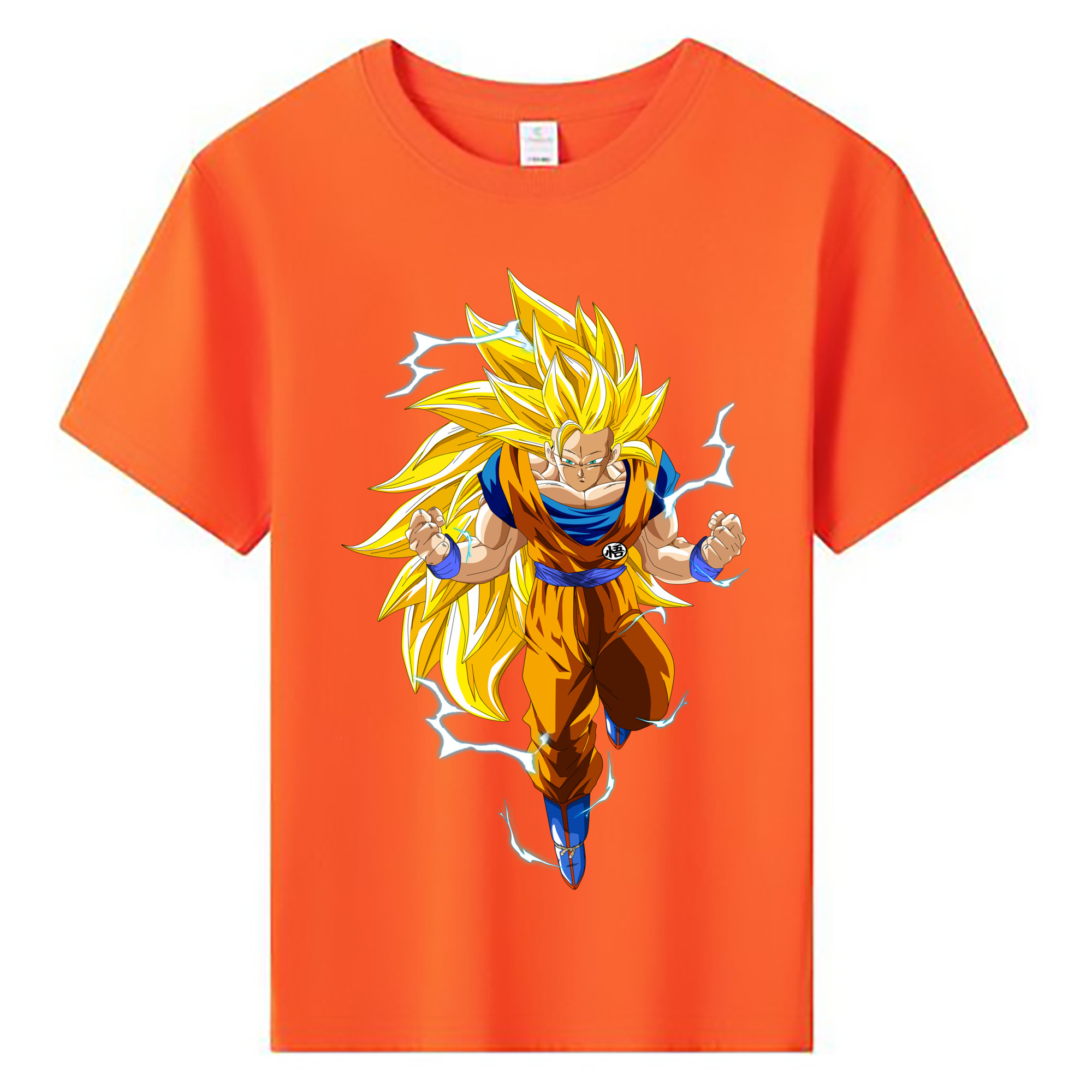 （画像用） ドラゴンボール 孫悟空（そん ごくう）Son Goku カカロット DRAGON BALL Kakarotto 綿100％キッズTシャツ（フロントプリント）