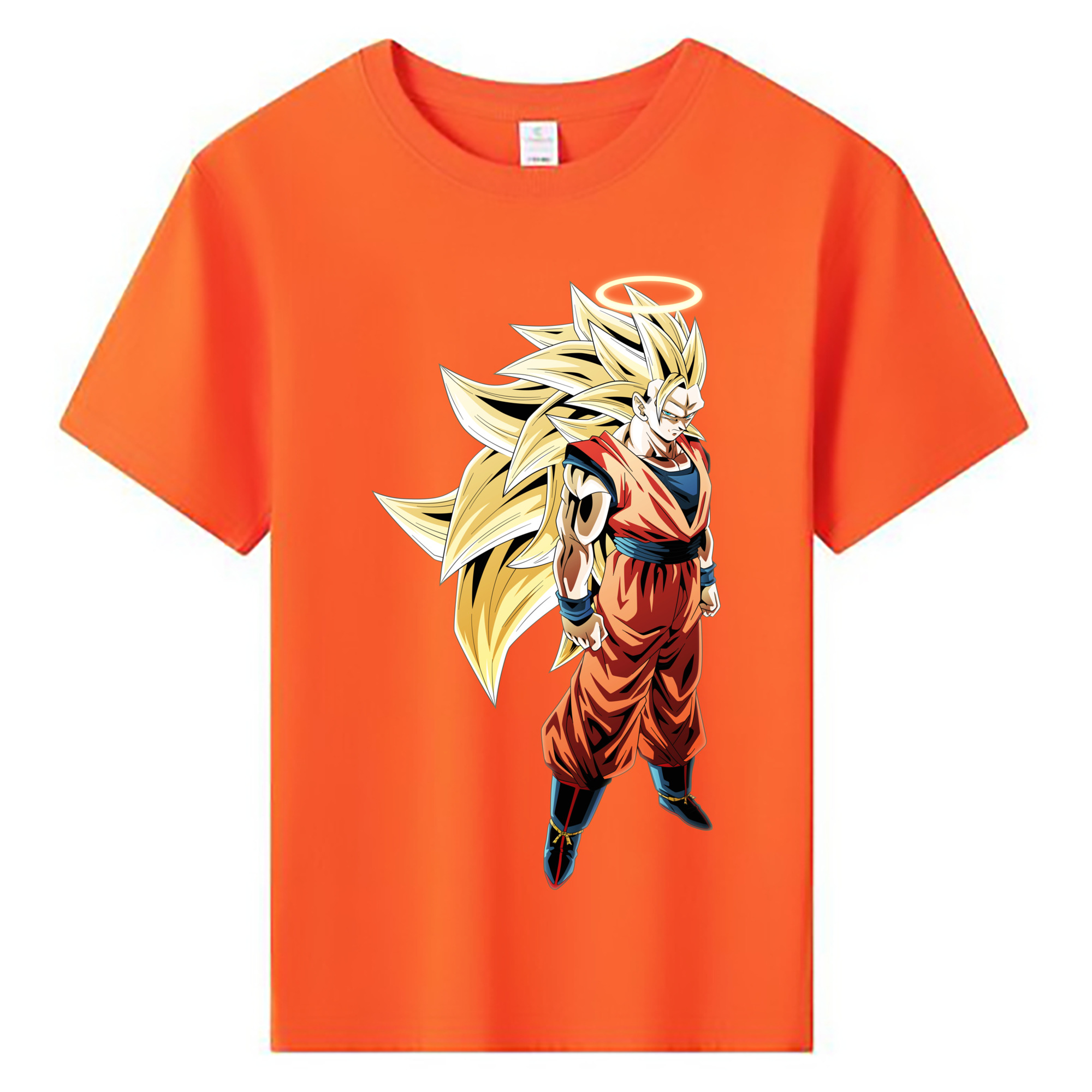 （画像用） ドラゴンボール 孫悟空（そん ごくう）Son Goku カカロット DRAGON BALL Kakarotto 綿100％キッズTシャツ（フロントプリント）