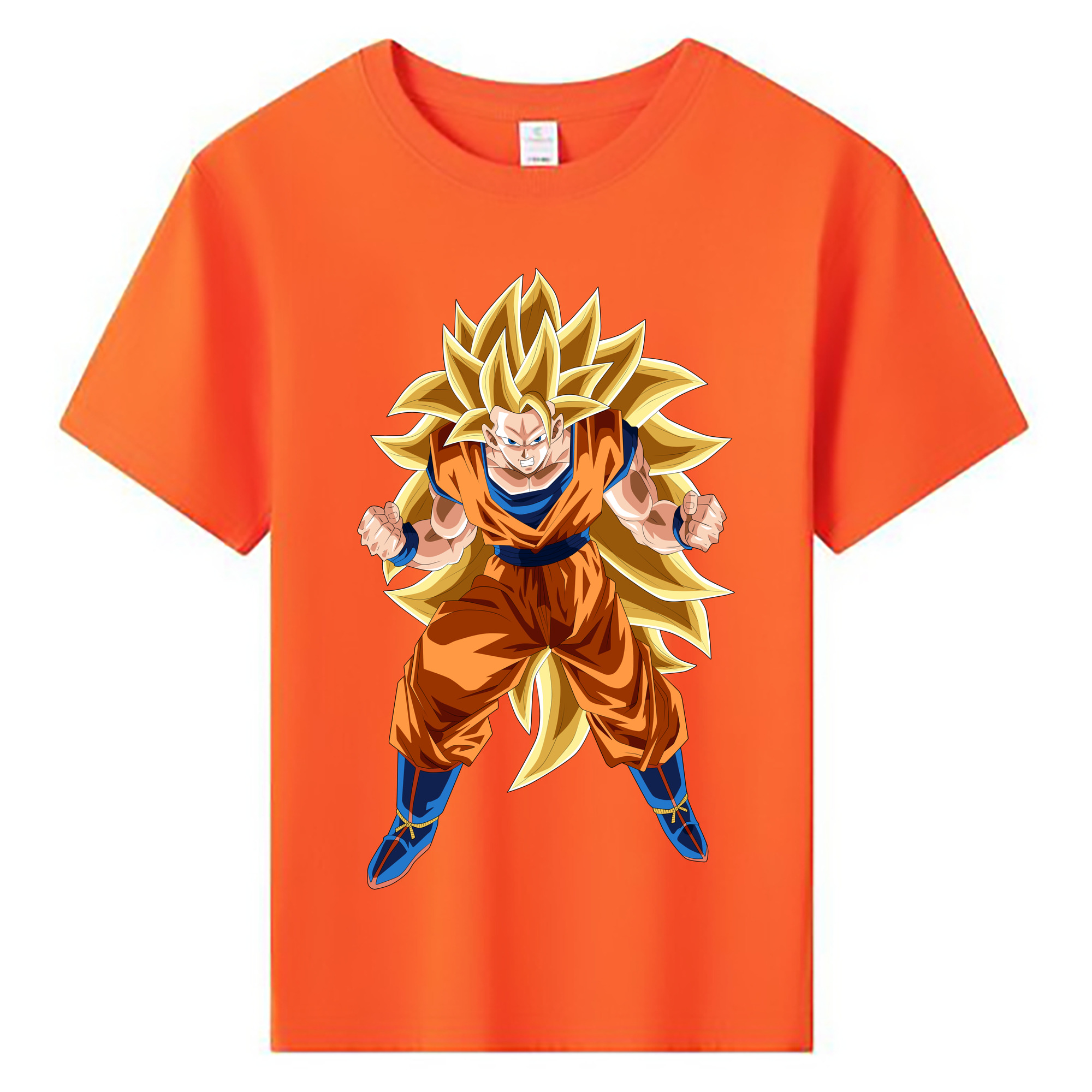 （画像用） ドラゴンボール 孫悟空（そん ごくう）Son Goku カカロット DRAGON BALL Kakarotto 綿100％キッズTシャツ（フロントプリント）