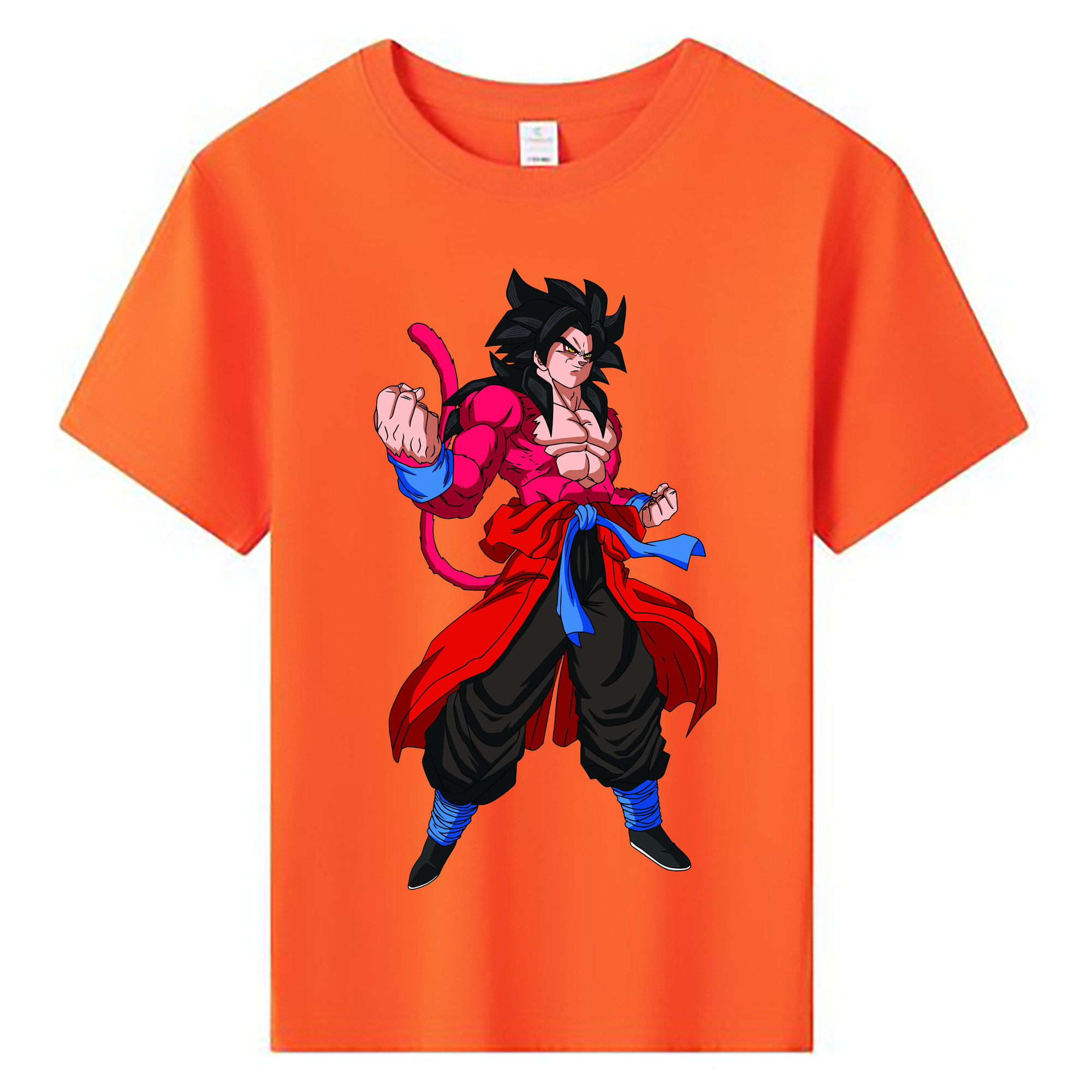 （画像用） ドラゴンボール 孫悟空（そん ごくう）Son Goku カカロット DRAGON BALL Kakarotto 綿100％キッズTシャツ（フロントプリント）