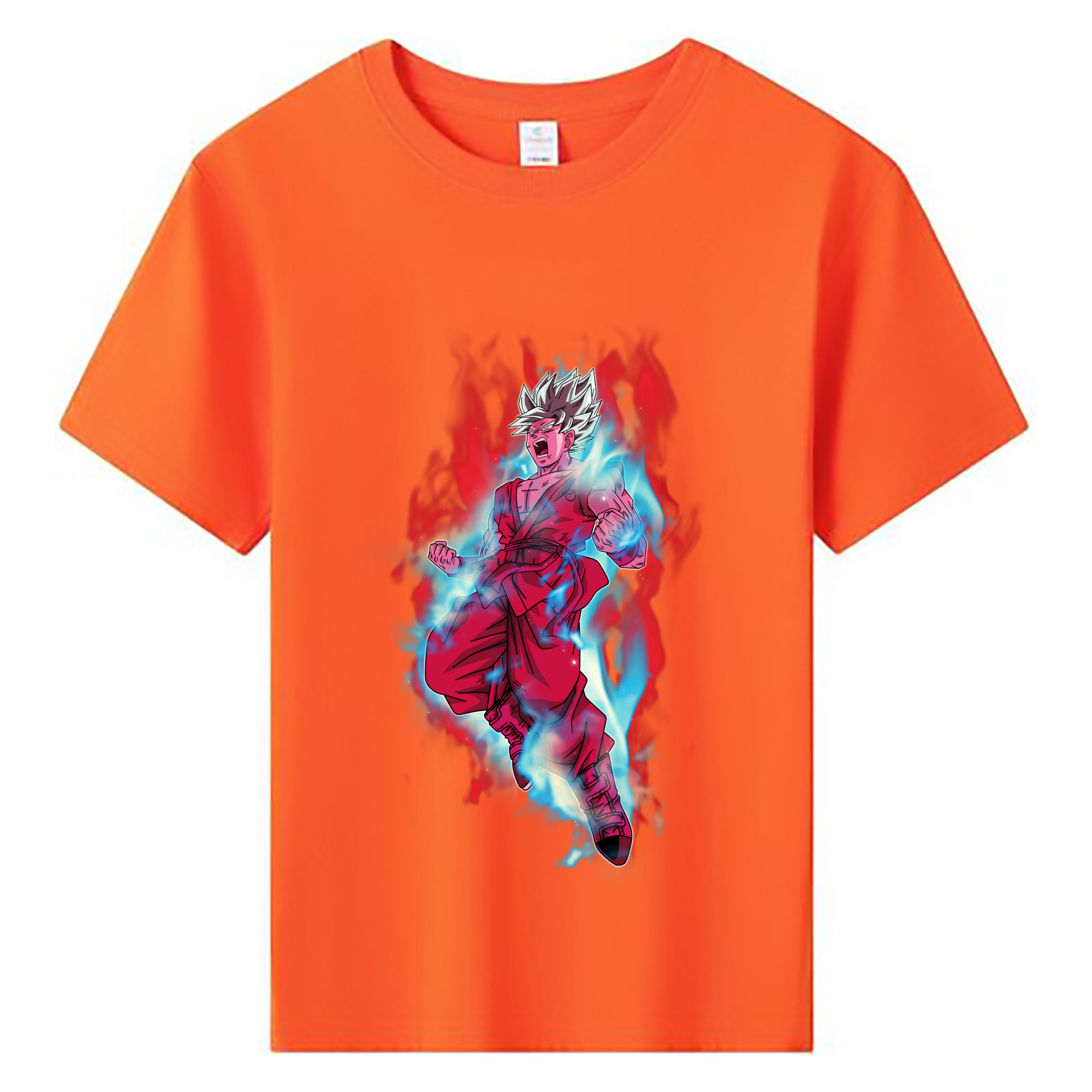 （画像用） ドラゴンボール 孫悟空（そん ごくう）Son Goku カカロット DRAGON BALL Kakarotto 綿100％キッズTシャツ（フロントプリント）