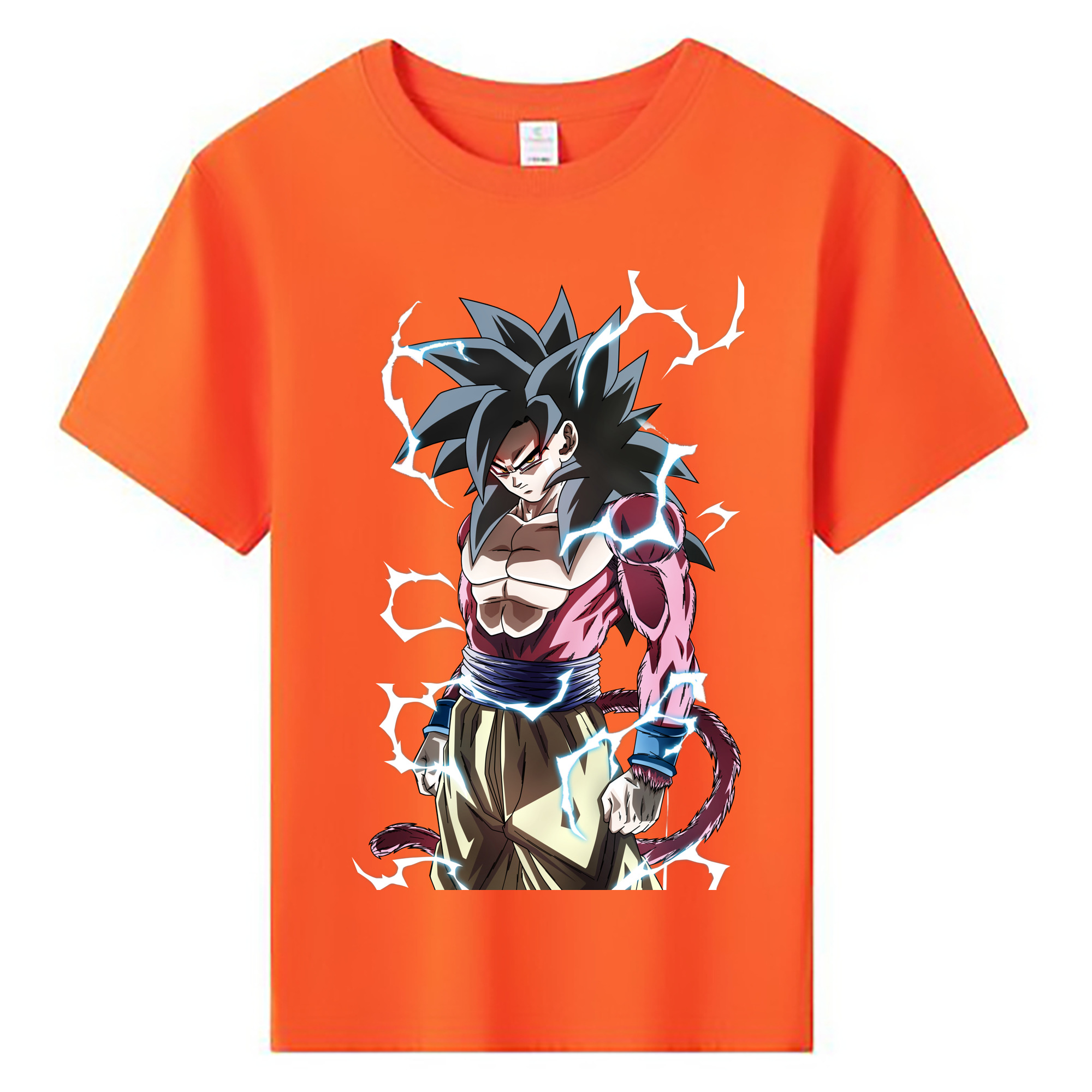 （画像用） ドラゴンボール 孫悟空（そん ごくう）Son Goku カカロット DRAGON BALL Kakarotto 綿100％キッズTシャツ（フロントプリント）