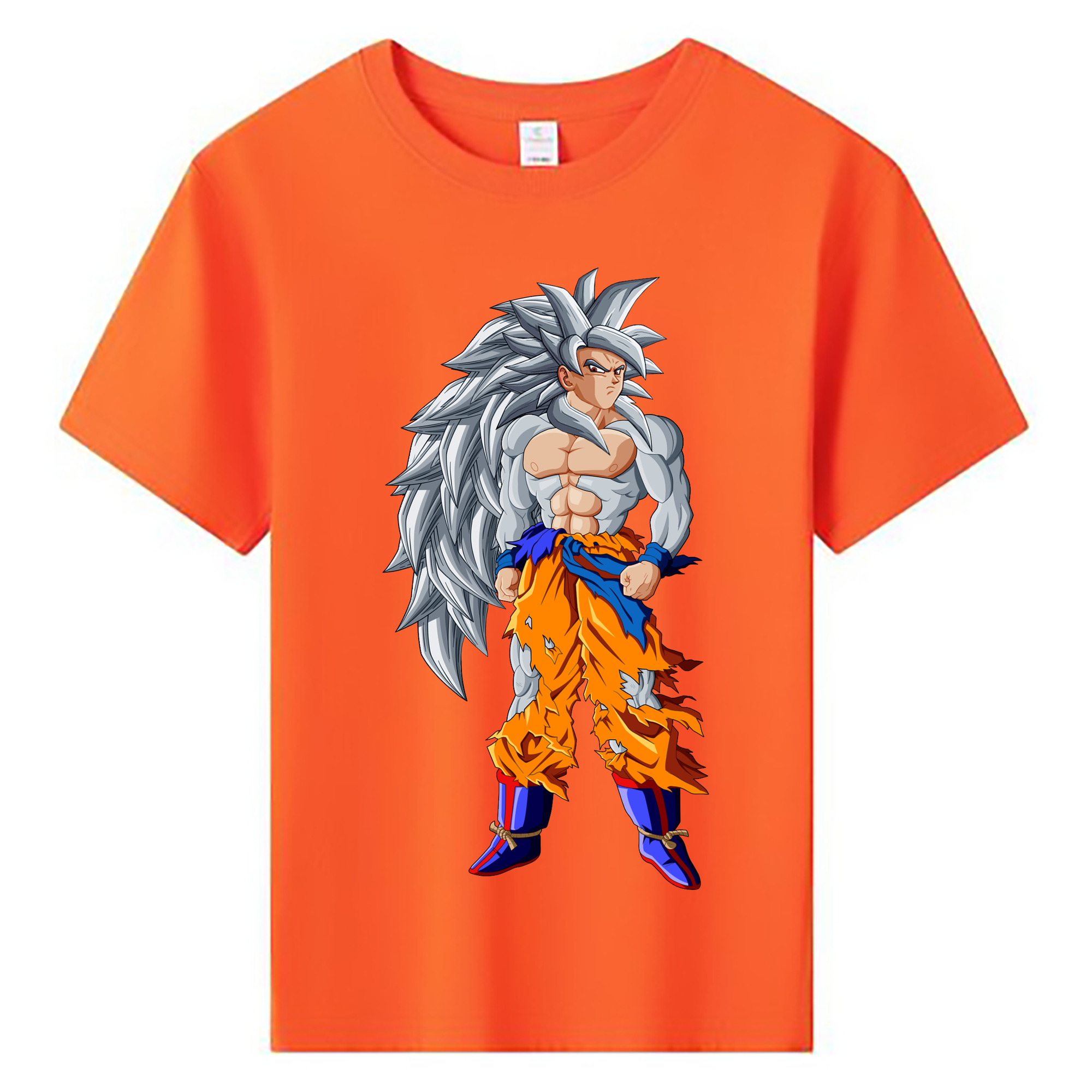（画像用） ドラゴンボール 孫悟空（そん ごくう）Son Goku カカロット DRAGON BALL Kakarotto 綿100％キッズTシャツ（フロントプリント）