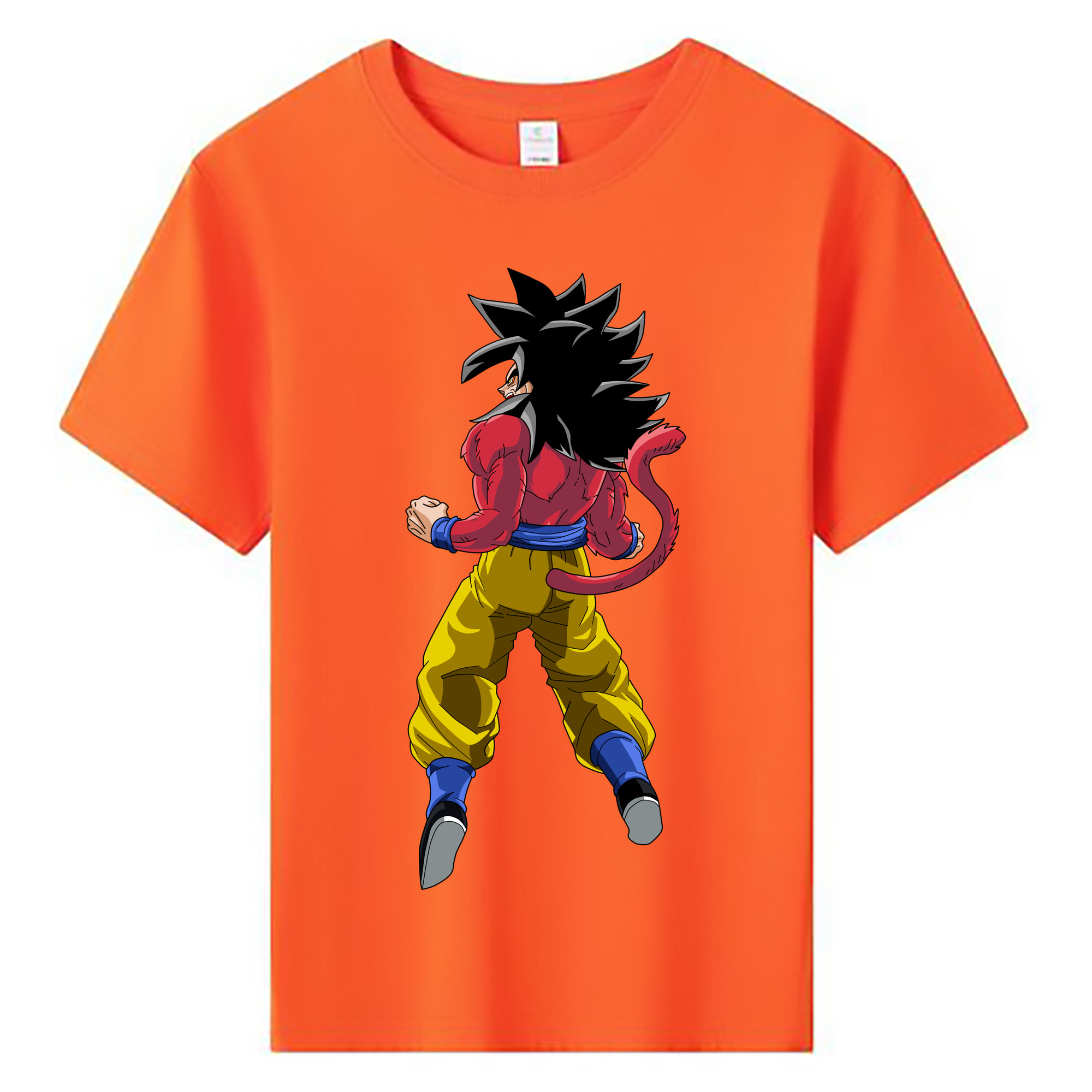（画像用） ドラゴンボール 孫悟空（そん ごくう）Son Goku カカロット DRAGON BALL Kakarotto 綿100％キッズTシャツ（フロントプリント）