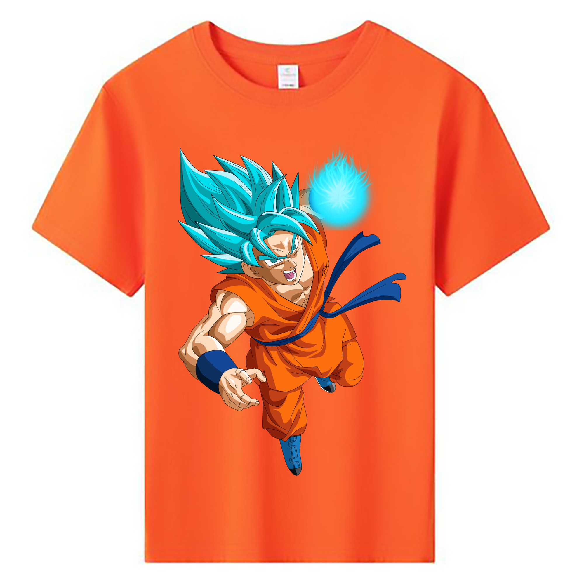 （画像用） ドラゴンボール 孫悟空（そん ごくう）Son Goku カカロット DRAGON BALL Kakarotto 綿100％キッズTシャツ（フロントプリント）
