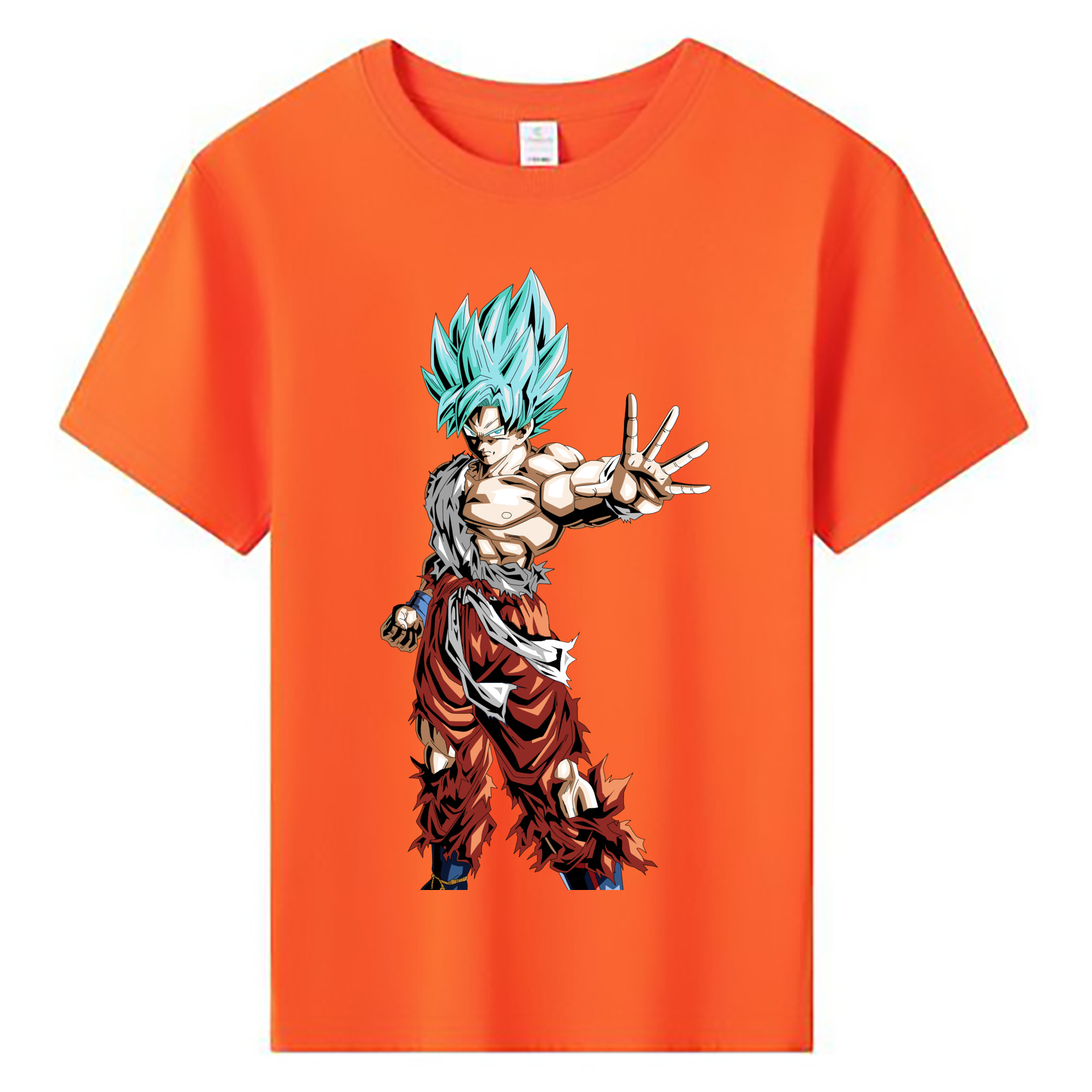 （画像用） ドラゴンボール 孫悟空（そん ごくう）Son Goku カカロット DRAGON BALL Kakarotto 綿100％キッズTシャツ（フロントプリント）