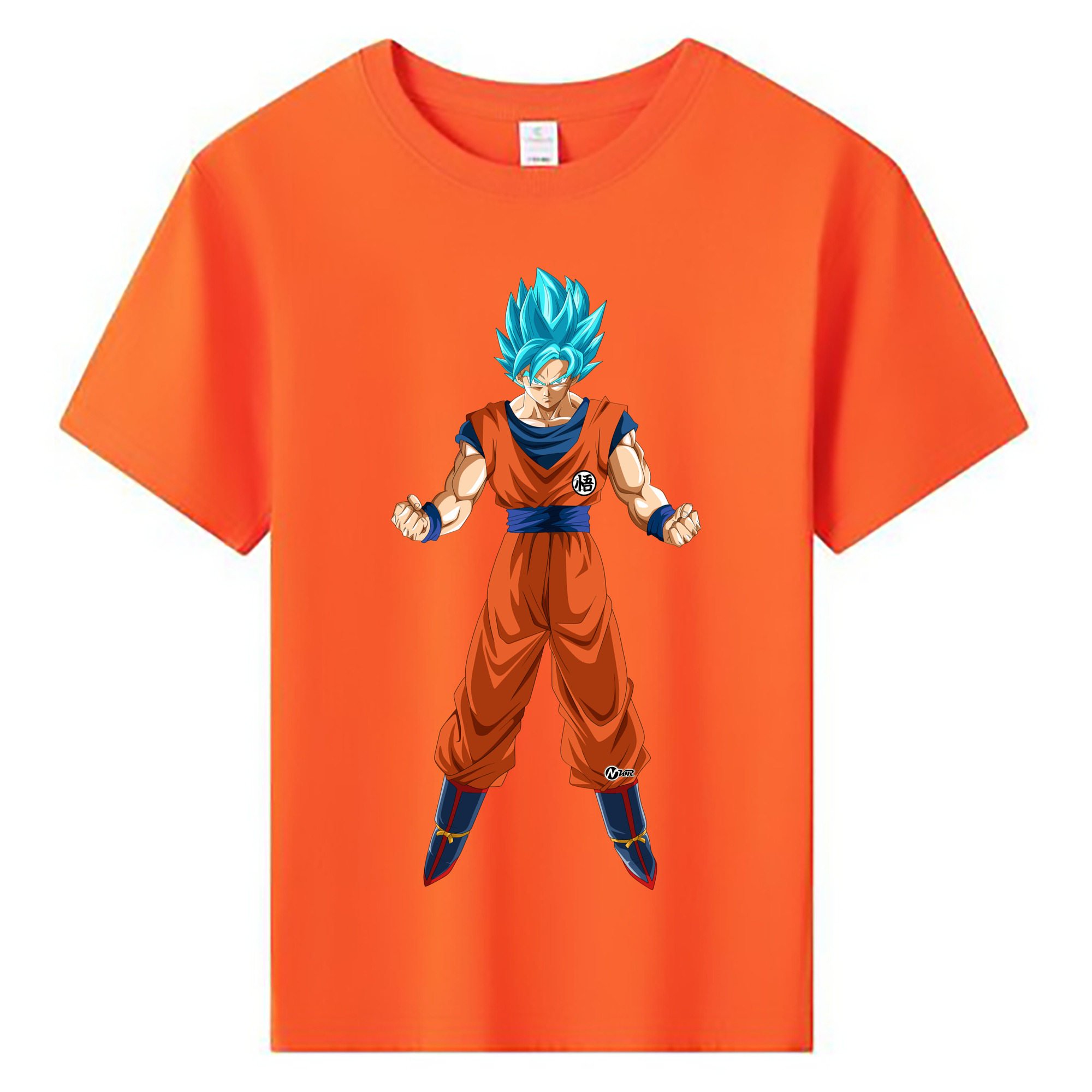 （画像用） ドラゴンボール 孫悟空（そん ごくう）Son Goku カカロット DRAGON BALL Kakarotto 綿100％キッズTシャツ（フロントプリント）