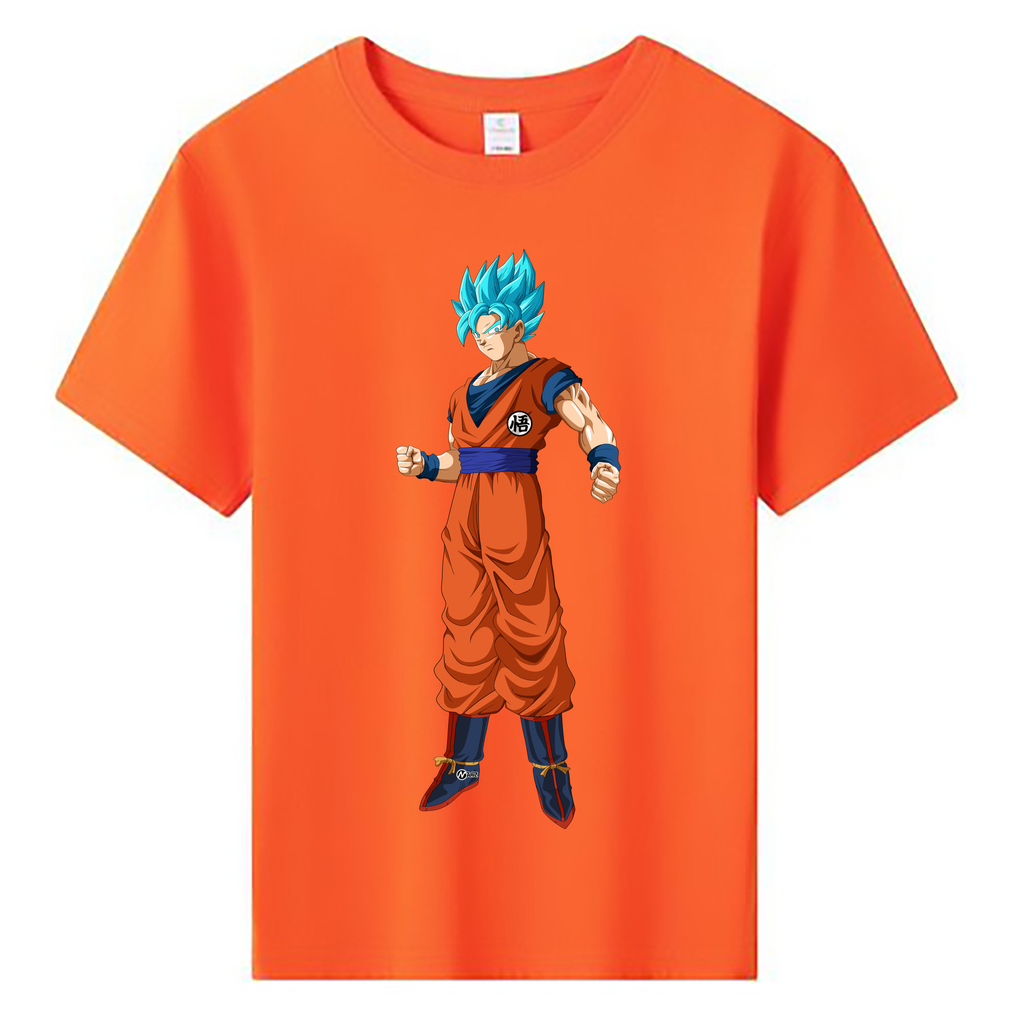 （画像用） ドラゴンボール 孫悟空（そん ごくう）Son Goku カカロット DRAGON BALL Kakarotto 綿100％キッズTシャツ（フロントプリント）