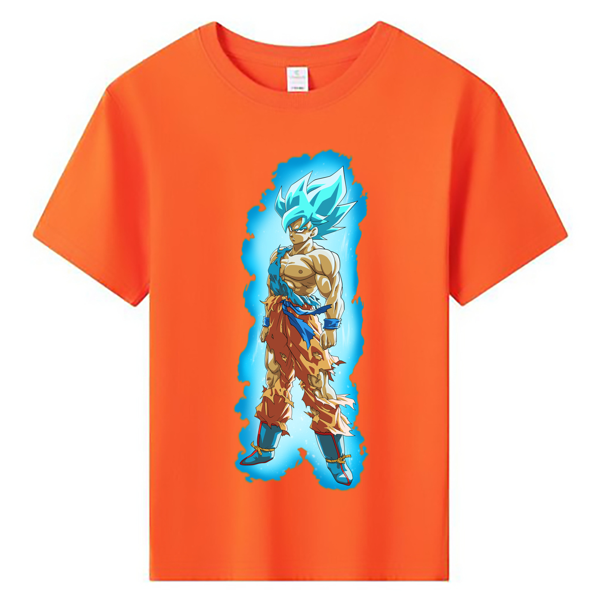 （画像用） ドラゴンボール 孫悟空（そん ごくう）Son Goku カカロット DRAGON BALL Kakarotto 綿100％キッズTシャツ（フロントプリント）