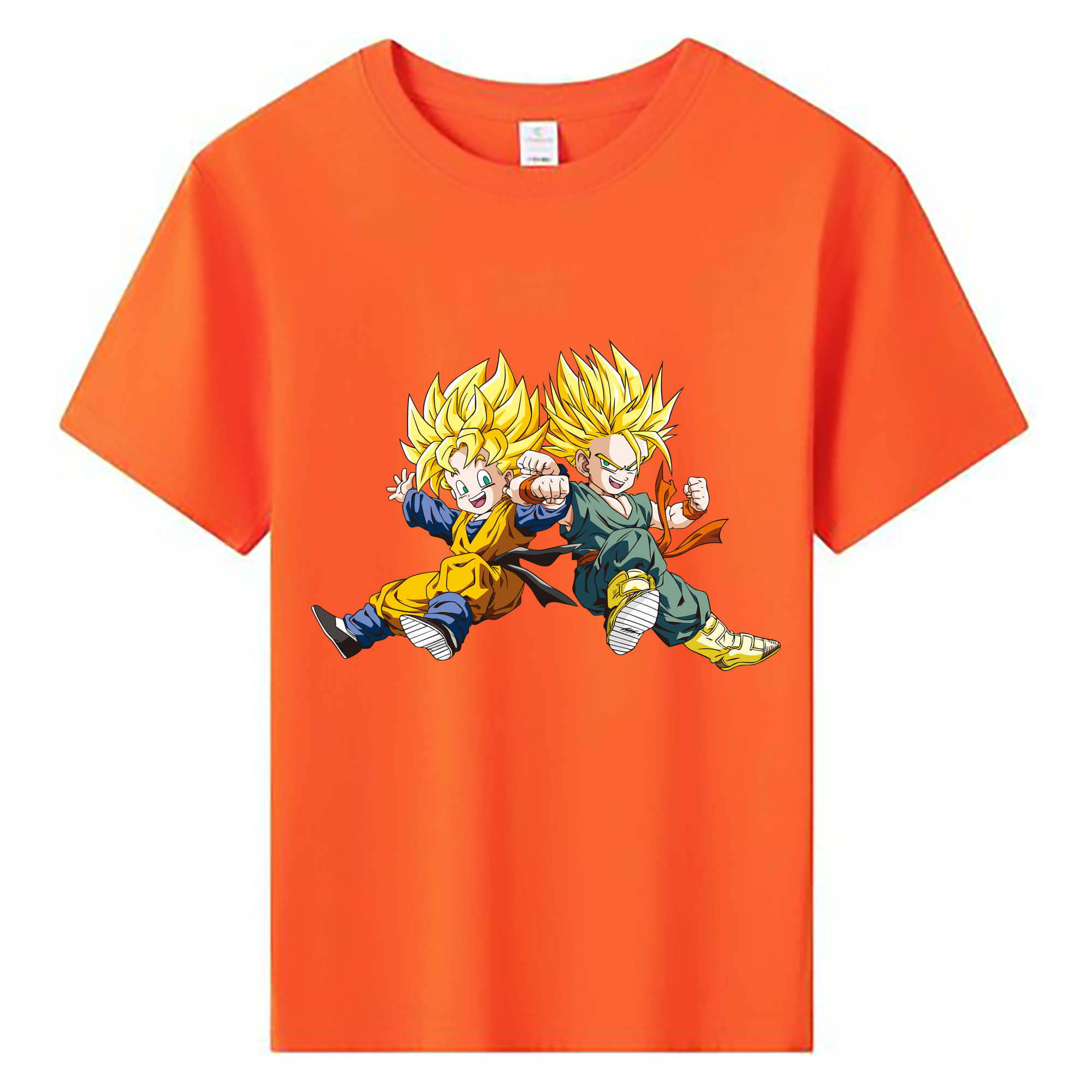 （画像用） ドラゴンボール 孫悟空（そん ごくう）Son Goku カカロット DRAGON BALL Kakarotto 綿100％キッズTシャツ（フロントプリント）