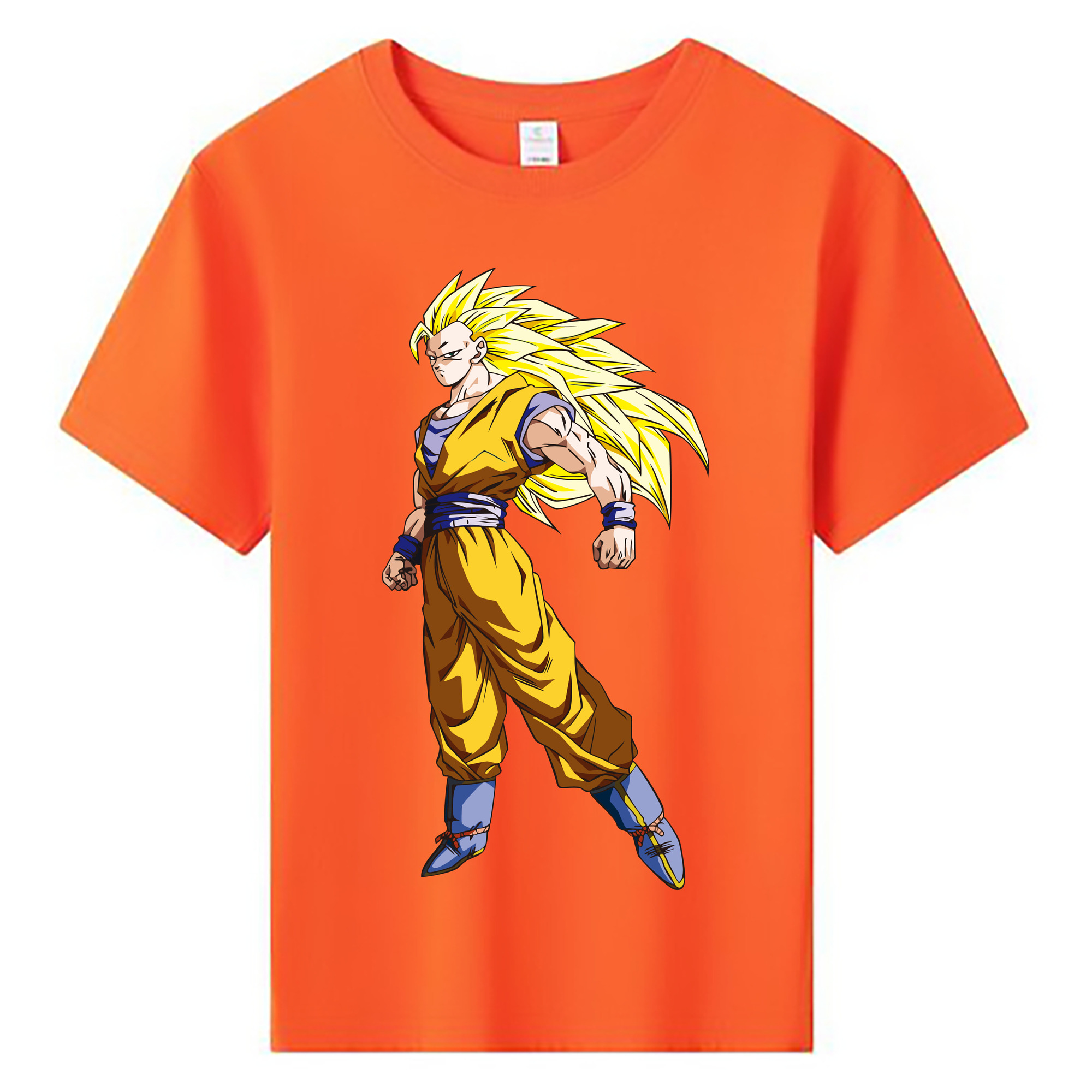 （画像用） ドラゴンボール 孫悟空（そん ごくう）Son Goku カカロット DRAGON BALL Kakarotto 綿100％キッズTシャツ（フロントプリント）