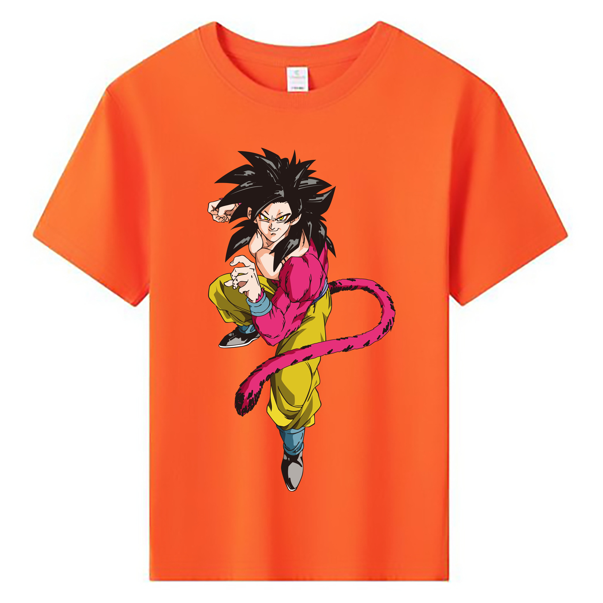 （画像用） ドラゴンボール 孫悟空（そん ごくう）Son Goku カカロット DRAGON BALL Kakarotto 綿100％キッズTシャツ（フロントプリント）