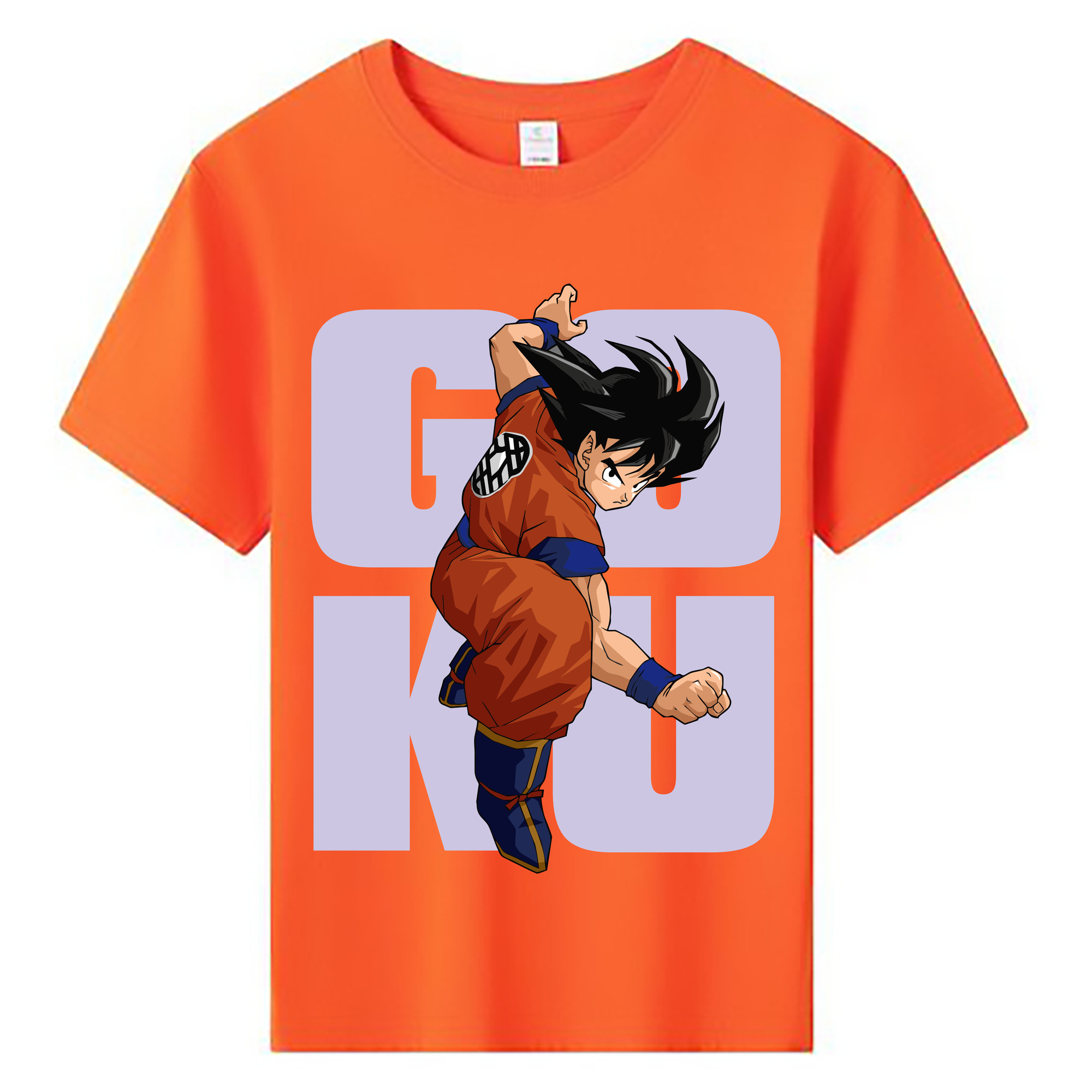 （画像用） ドラゴンボール 孫悟空（そん ごくう）Son Goku カカロット DRAGON BALL Kakarotto 綿100％キッズTシャツ（フロントプリント）