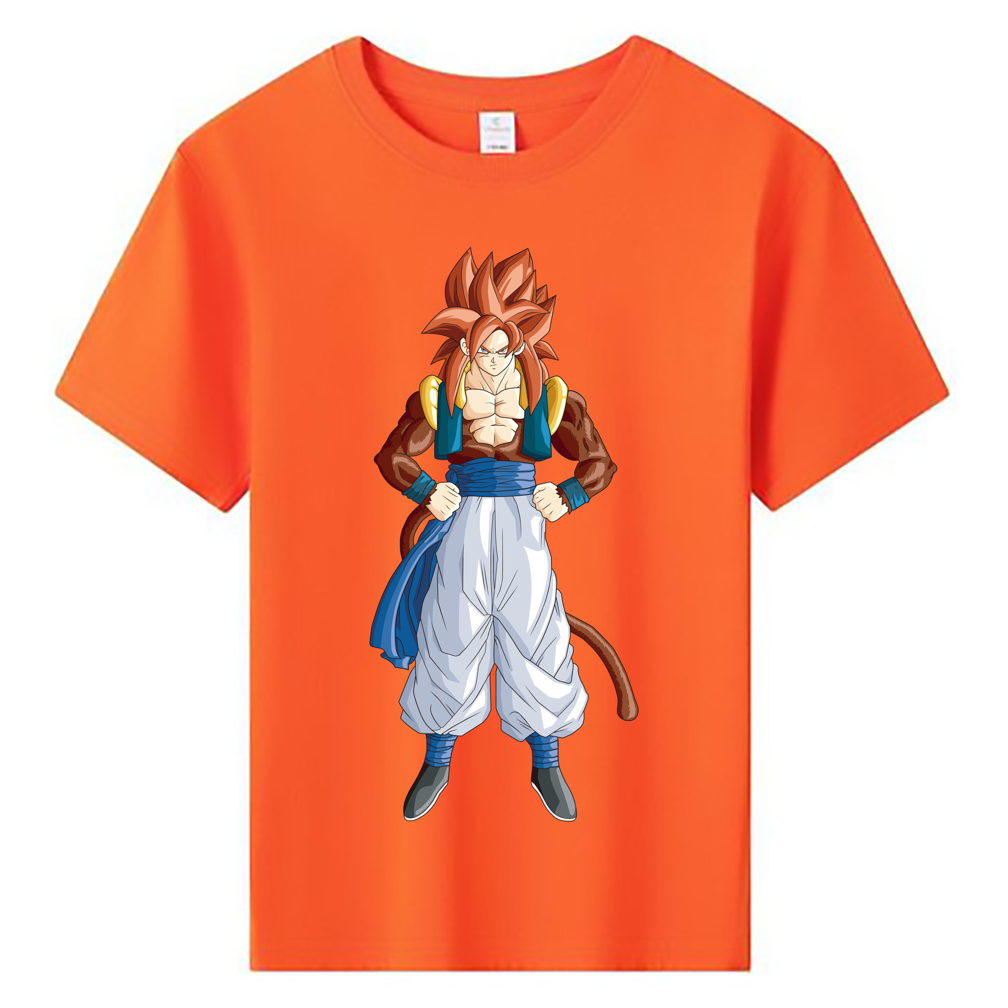 （画像用） ドラゴンボール 孫悟空（そん ごくう）Son Goku カカロット DRAGON BALL Kakarotto 綿100％キッズTシャツ（フロントプリント）