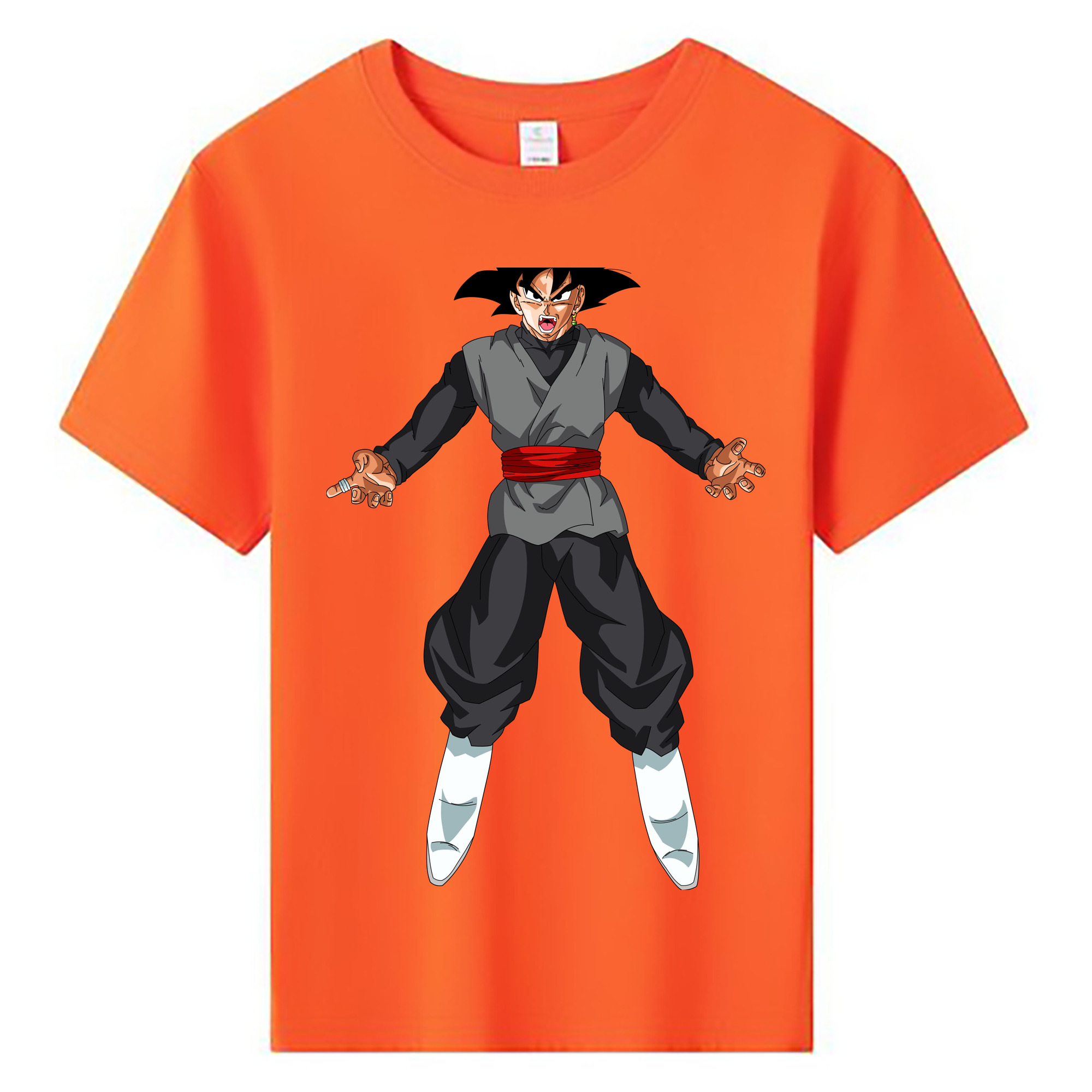 （画像用） ドラゴンボール ベジータ四世（Bejīta Yonsei）DRAGON BALL Vegeta IV 綿100％キッズTシャツ（フロントプリント）