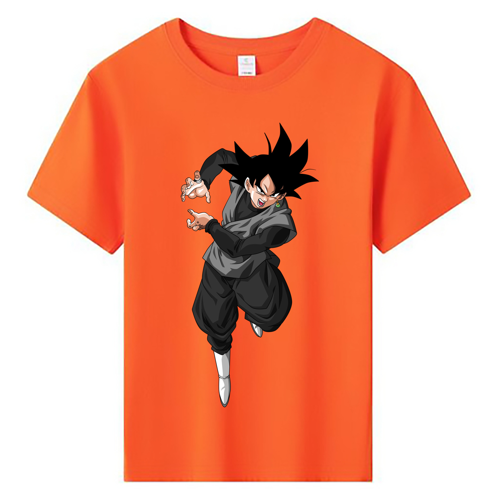 （画像用） ドラゴンボール ベジータ四世（Bejīta Yonsei）DRAGON BALL Vegeta IV 綿100％キッズTシャツ（フロントプリント）