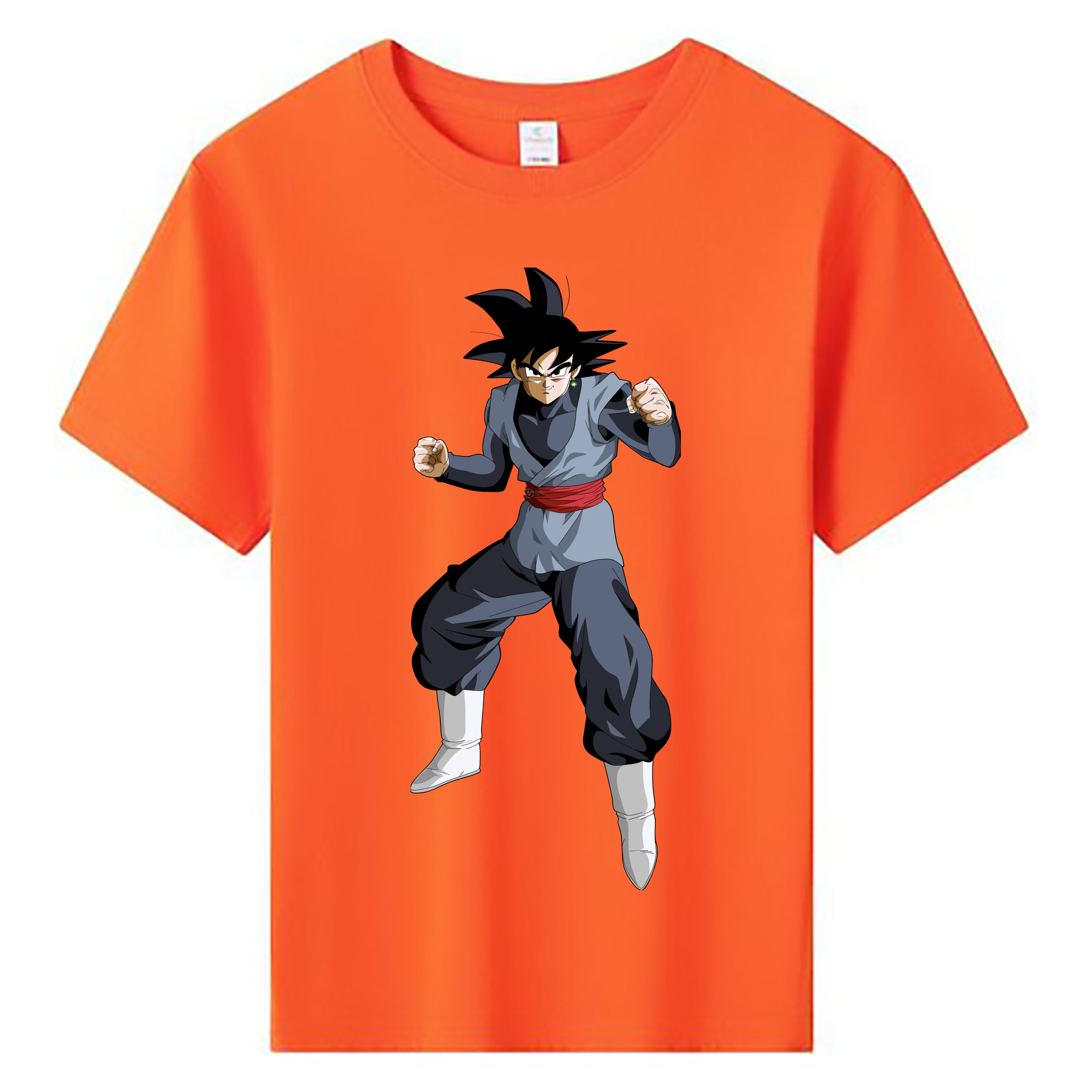（画像用） ドラゴンボール ベジータ四世（Bejīta Yonsei）DRAGON BALL Vegeta IV 綿100％キッズTシャツ（フロントプリント）