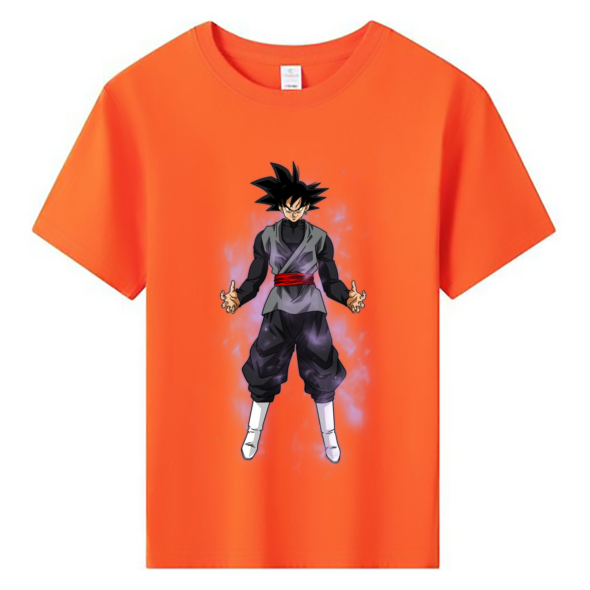 （画像用） ドラゴンボール ベジータ四世（Bejīta Yonsei）DRAGON BALL Vegeta IV 綿100％キッズTシャツ（フロントプリント）