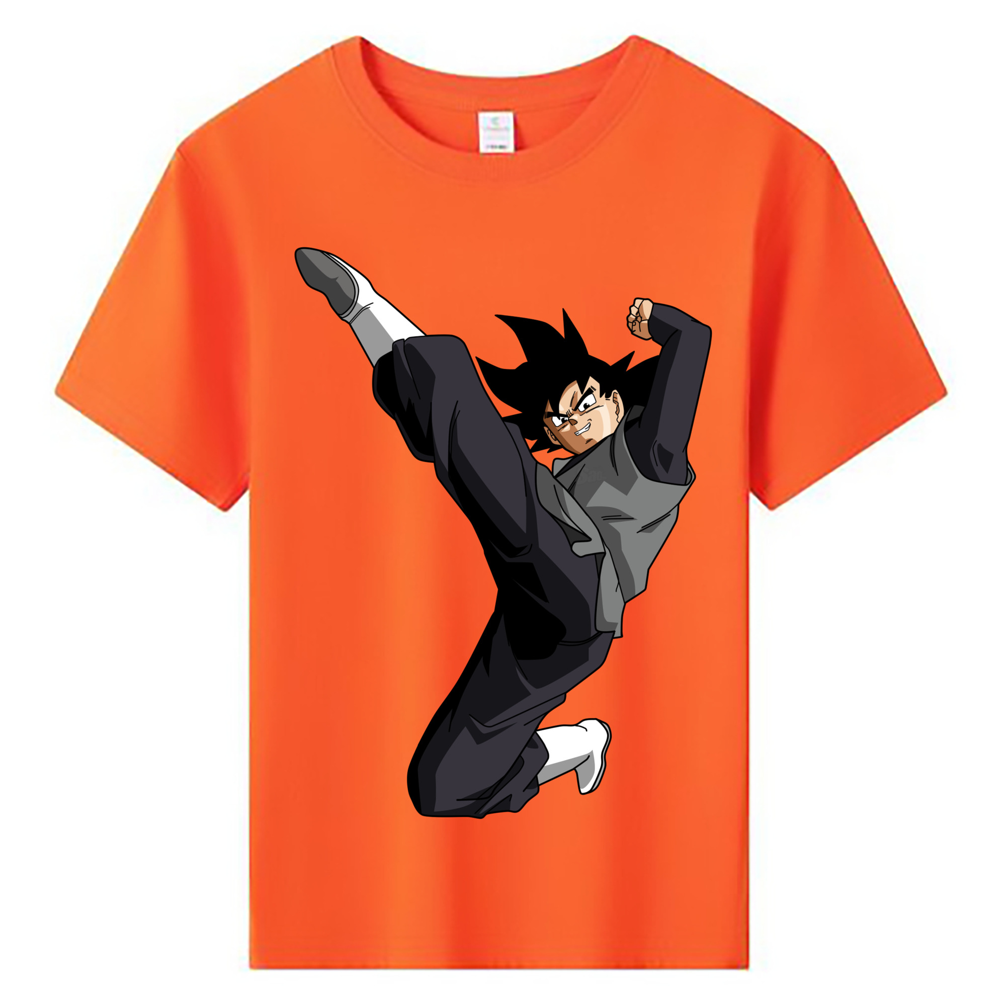 （画像用） ドラゴンボール ベジータ四世（Bejīta Yonsei）DRAGON BALL Vegeta IV 綿100％キッズTシャツ（フロントプリント）