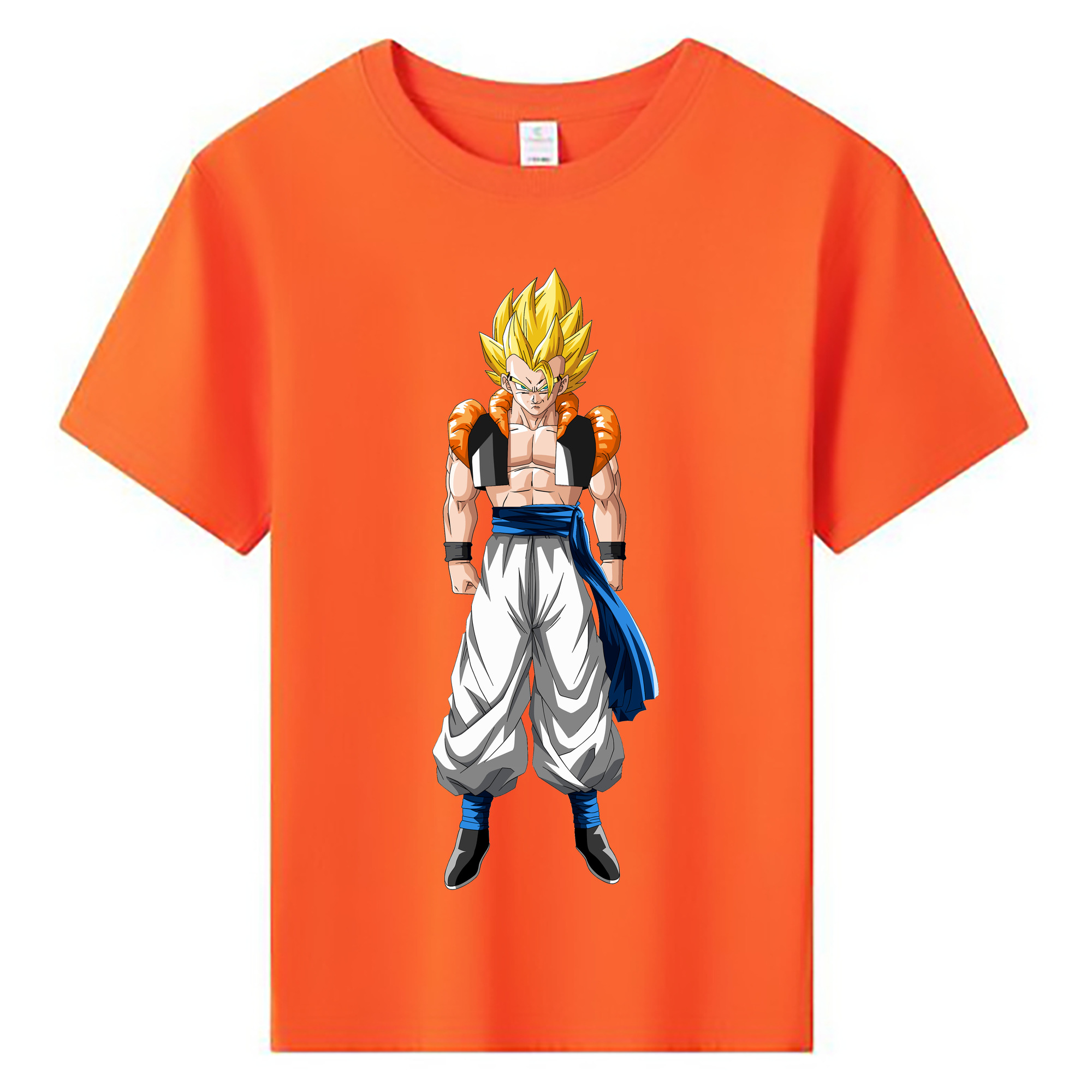 （画像用） ドラゴンボール ベジータ四世（Bejīta Yonsei）DRAGON BALL Vegeta IV 綿100％キッズTシャツ（フロントプリント）