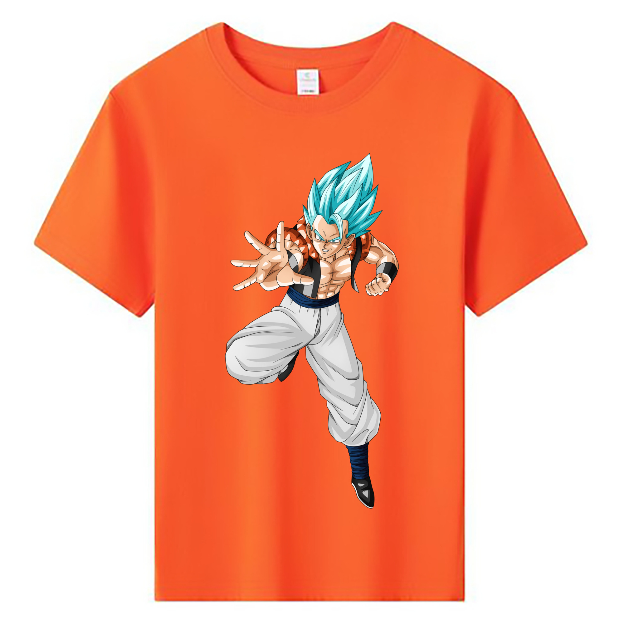 ドラゴンボール ベジータ四世（Bejīta Yonsei）DRAGON BALL Vegeta IV 綿100％キッズTシャツ（フロントプリント）